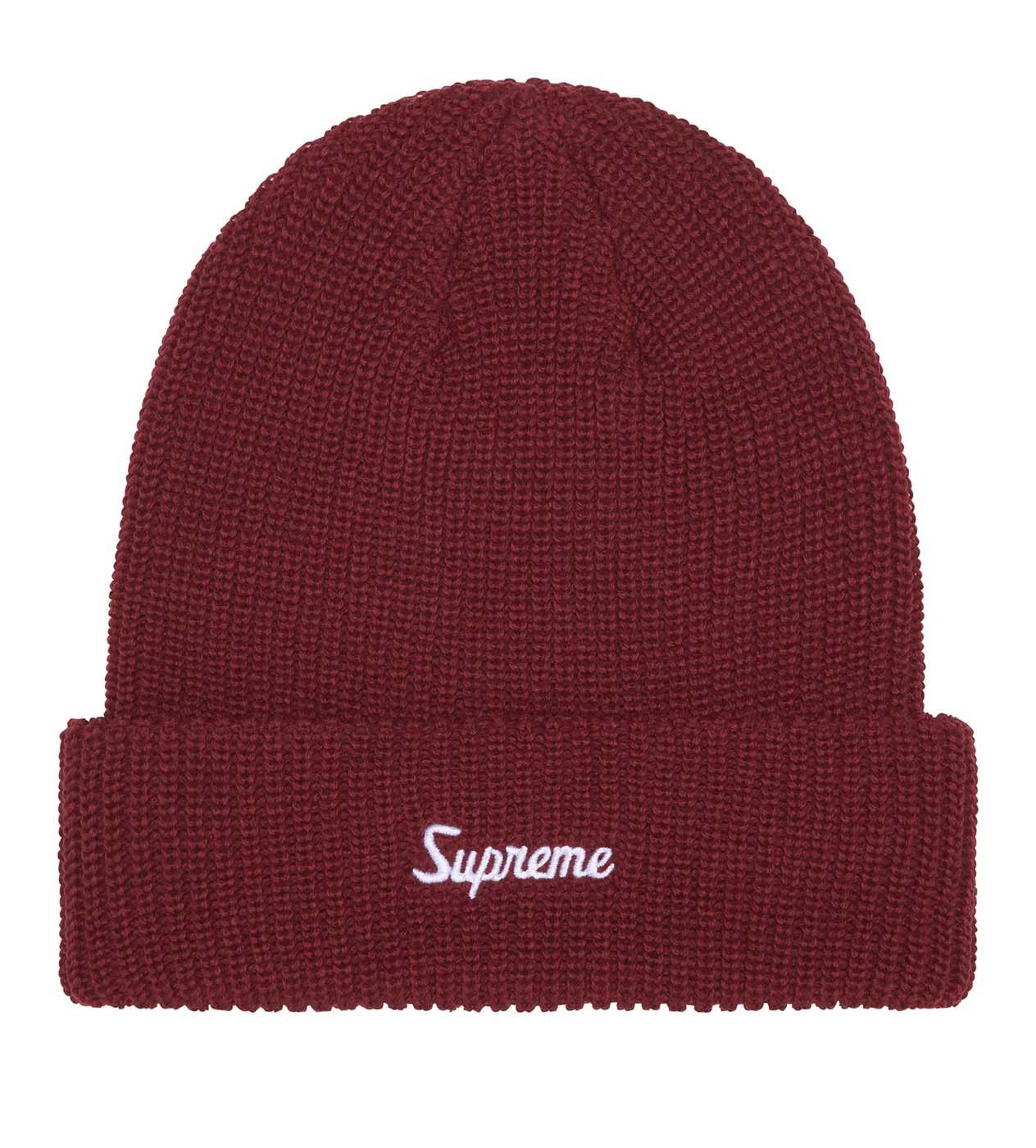 Supreme Loose Gauge Beanie Cardinal Red Size ONE SIZE - 1 Thumbnail