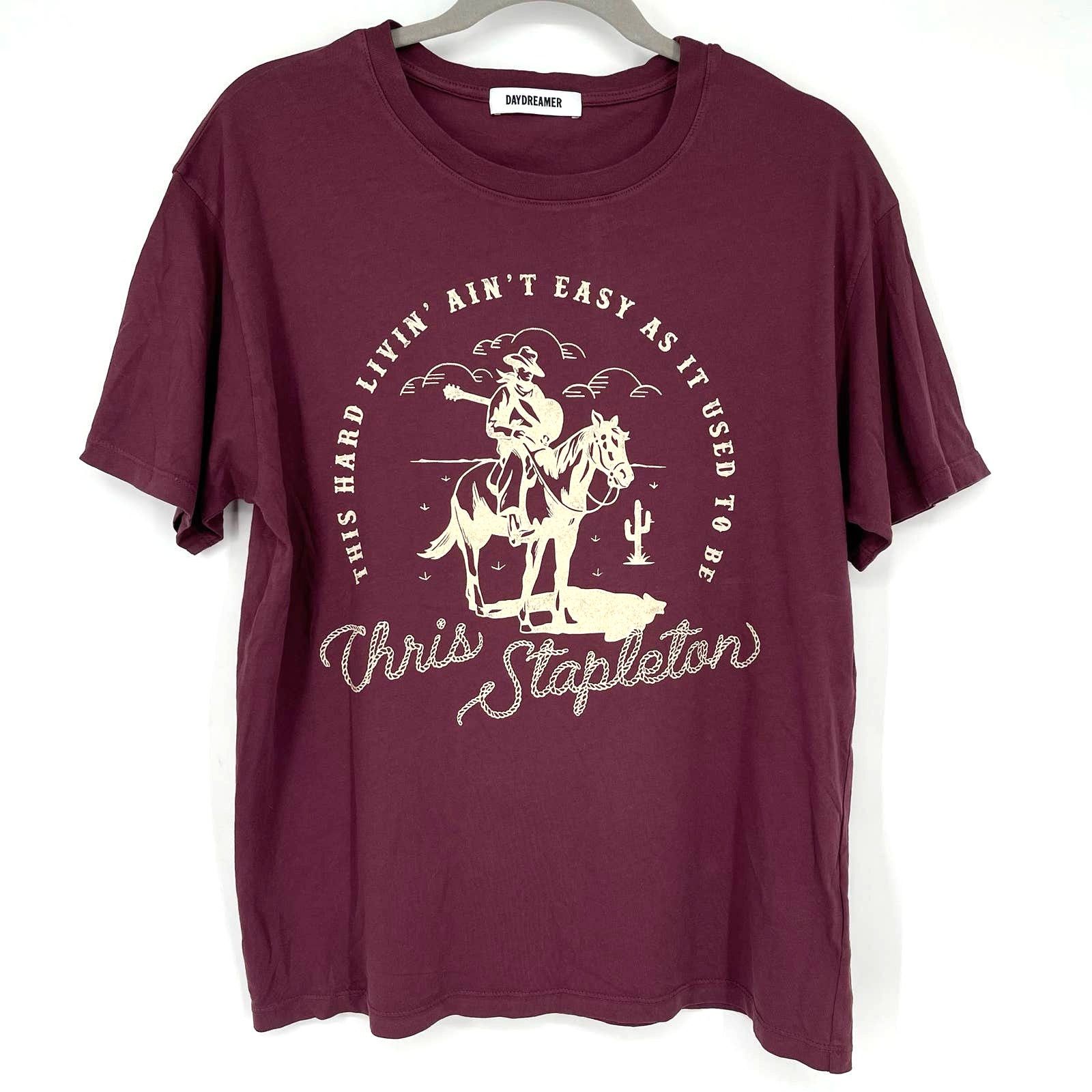Daydreamer Daydreamer Chris Stapleton Hard Livin Boyfriend Tee Small Size S / US 4 / IT 40 - 5 Thumbnail