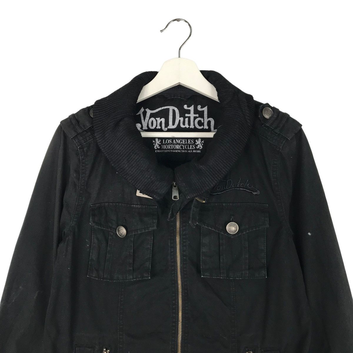 Von Dutch 🔥 VON DUTCH MILITARY STYLE JACKET Size US M / EU 48-50 / 2 - 3 Thumbnail