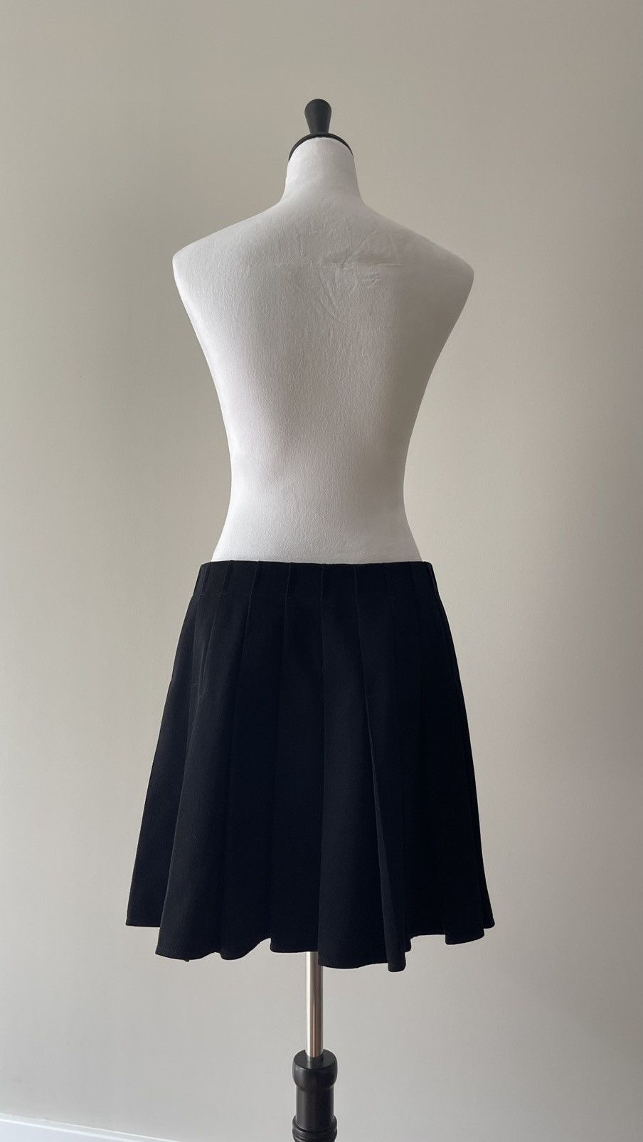 Bottega Veneta Bottega Veneta Wool Gabardine Skirt in Black size 42 Size 42" / US 20 - 15 Thumbnail