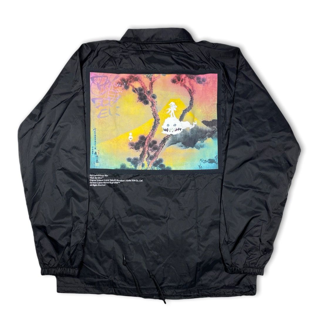 Kanye West KIDS SEE GHOSTS COACH JACKET KID CUDI TAKASHI MURAKAMI Size US XL / EU 56 / 4 - 1 Thumbnail