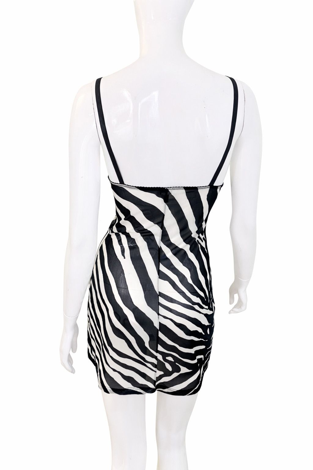 Dolce & Gabbana Kenzo Sheer Mesh Transparent Medium Large Dress Size S / US 4 / IT 40 - 4 Thumbnail