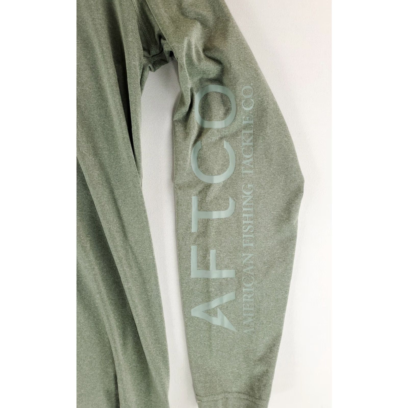 Vintage AFTCO Hoodie Pullover Mens L Gray Lightweight Hooded Shirt? Size US L / EU 52-54 / 3 - 2 Thumbnail
