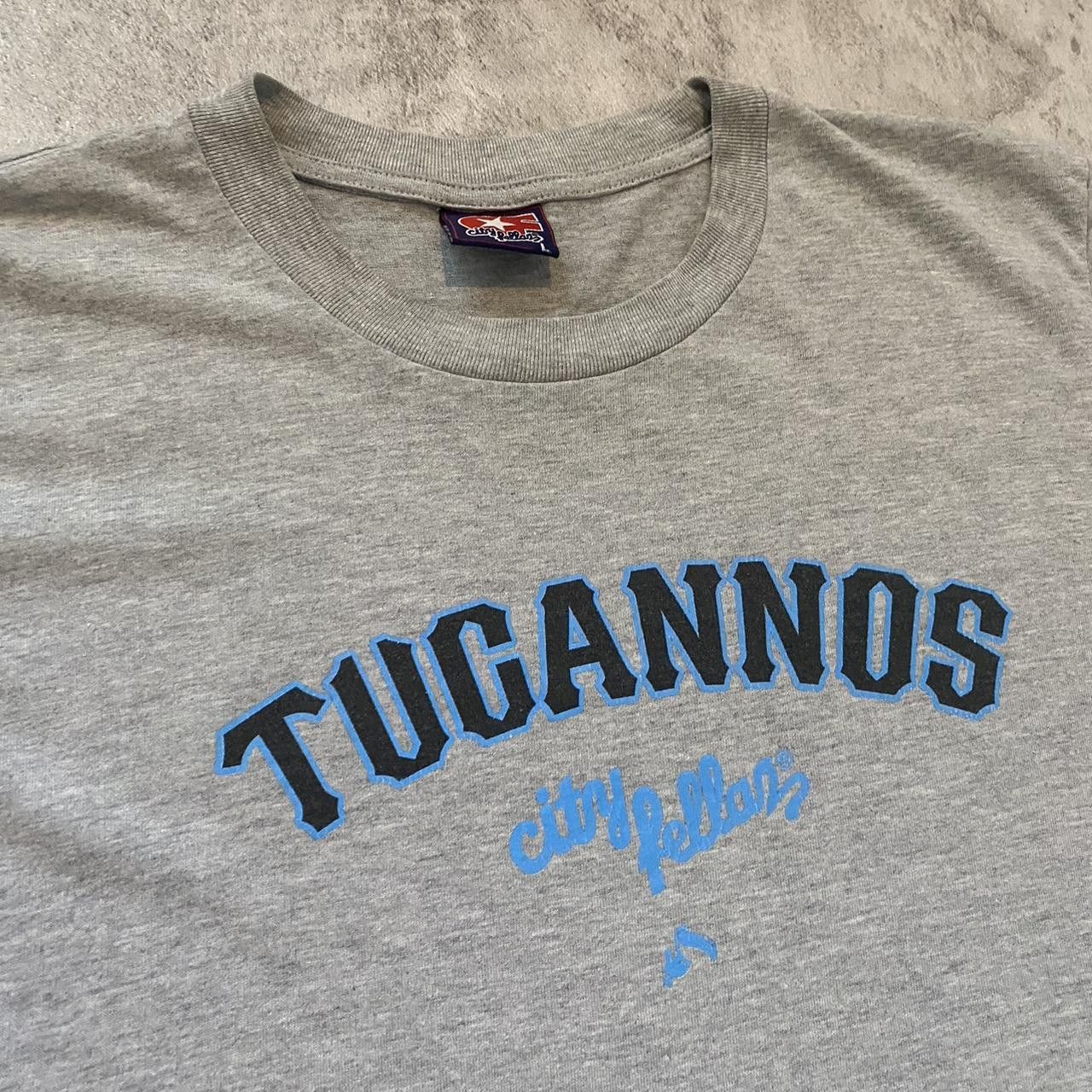MLB Grey and blue vintage Tucanos T-shirt Baseball Mlb Size US L / EU 52-54 / 3 - 2 Thumbnail