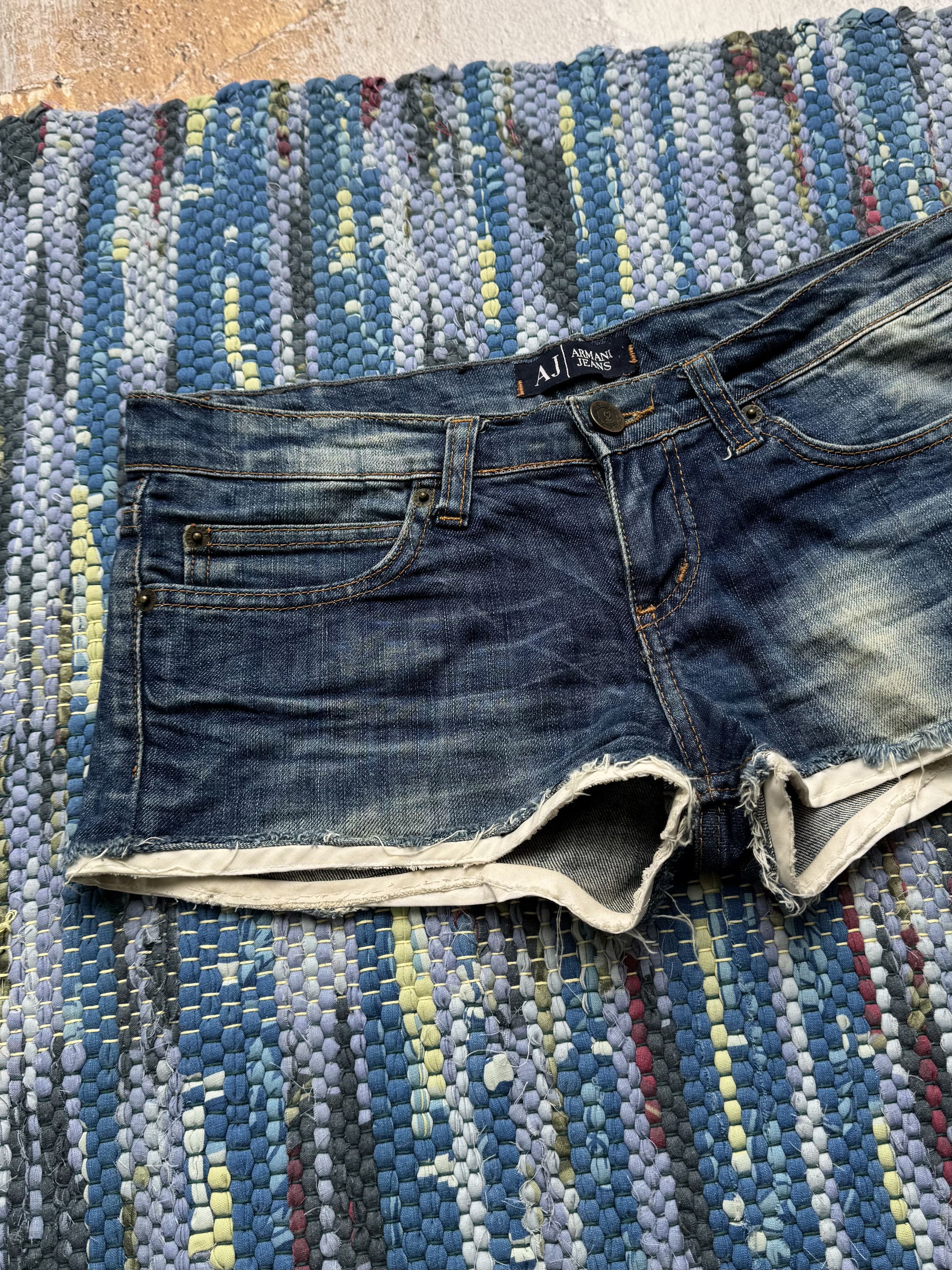 Vintage Vintage Denim Shorts A8D15(V8) Size 27" / US 4 / IT 40 - 2 Thumbnail