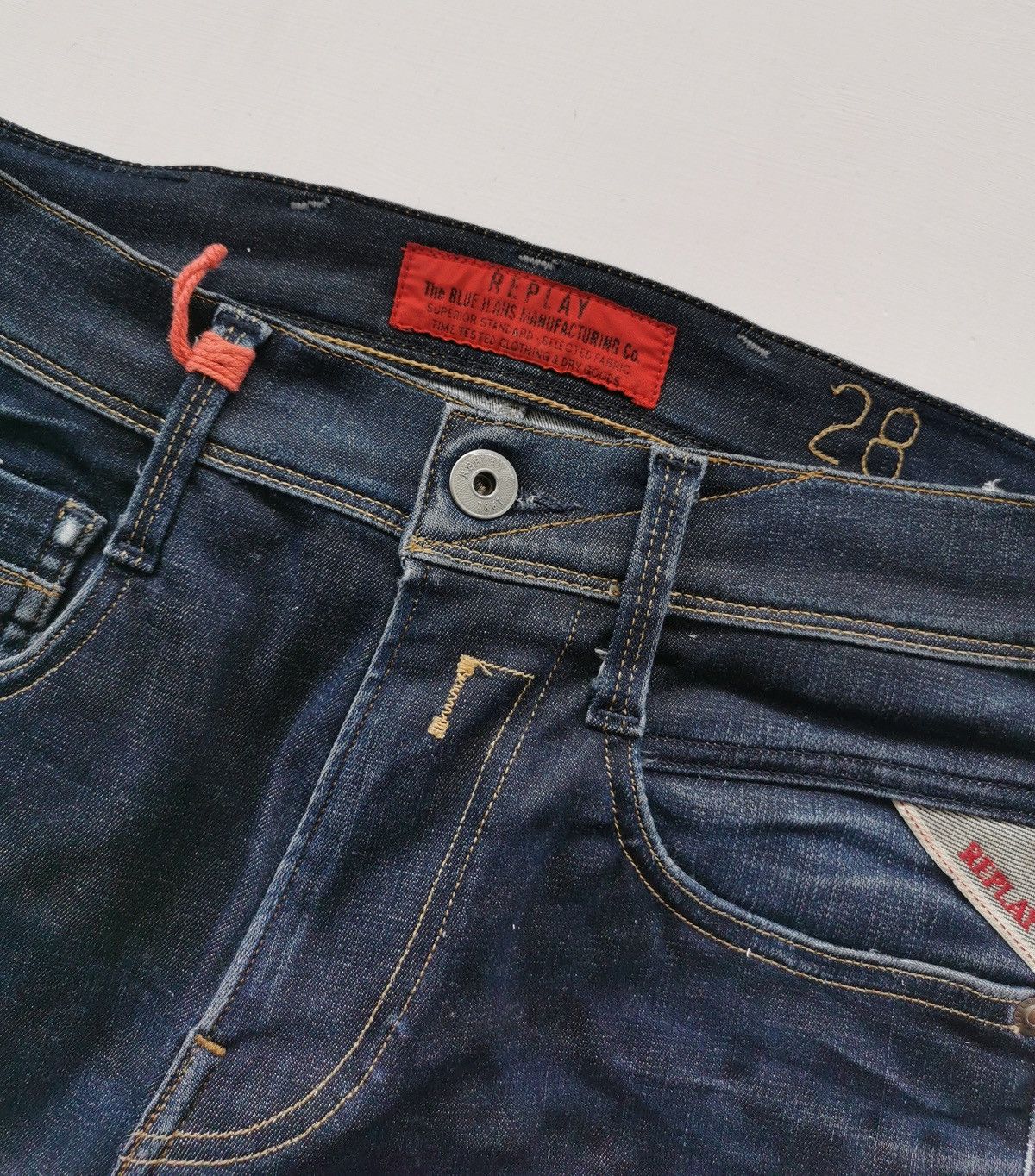 Replay Replay Anbass Skinny Distressed Jeans Size US 28 / EU 44 - 5 Thumbnail