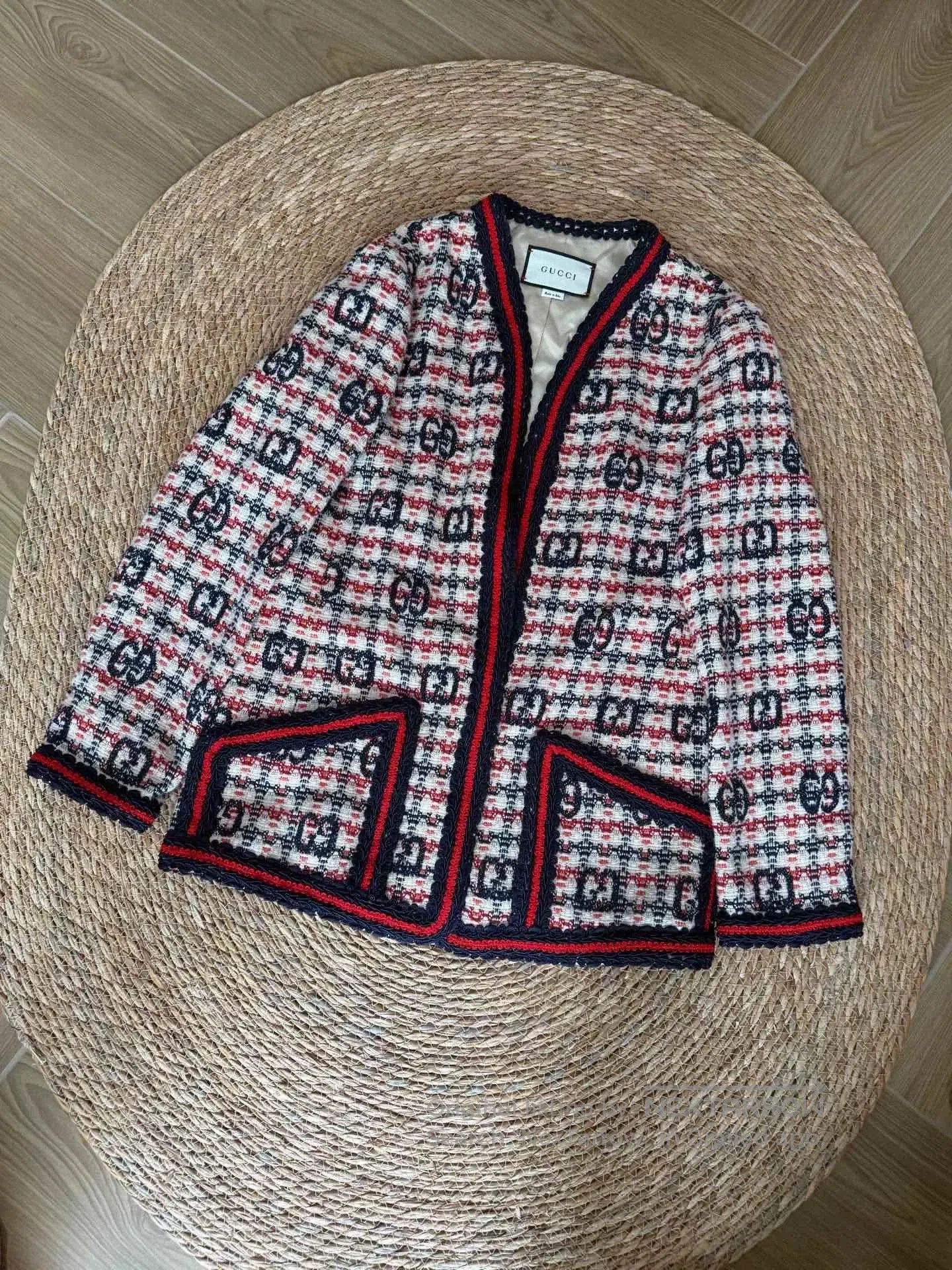 Gucci Gucci Plaid Tweed Jacket. Size S / US 4 / IT 40 - 2 Thumbnail