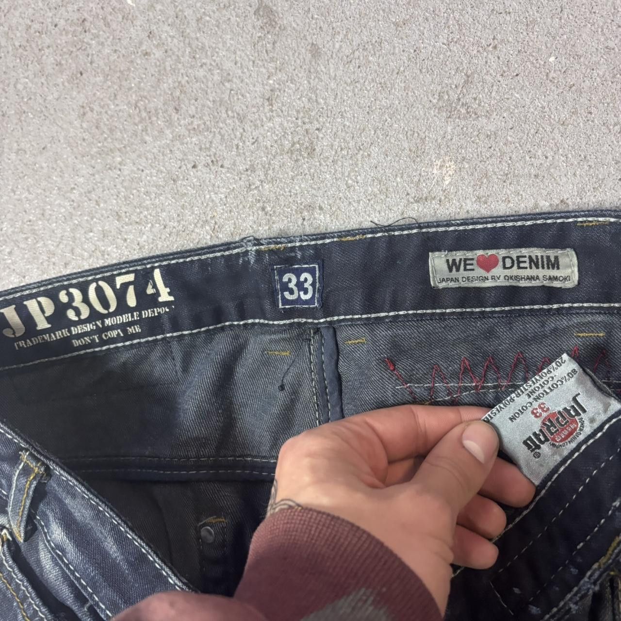 Japanese Brand × Vintage Japanese brand jeans Size US 33 - 4 Thumbnail