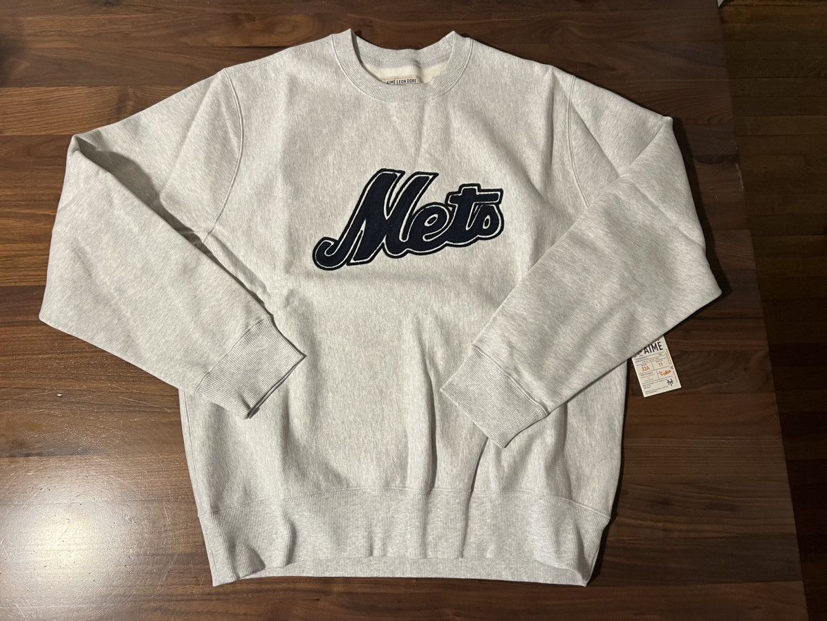 Aime Leon Dore Aime Leon Dore ALD New York Mets Chainstitch Crewneck XL Size US XL / EU 56 / 4 - 1 Thumbnail