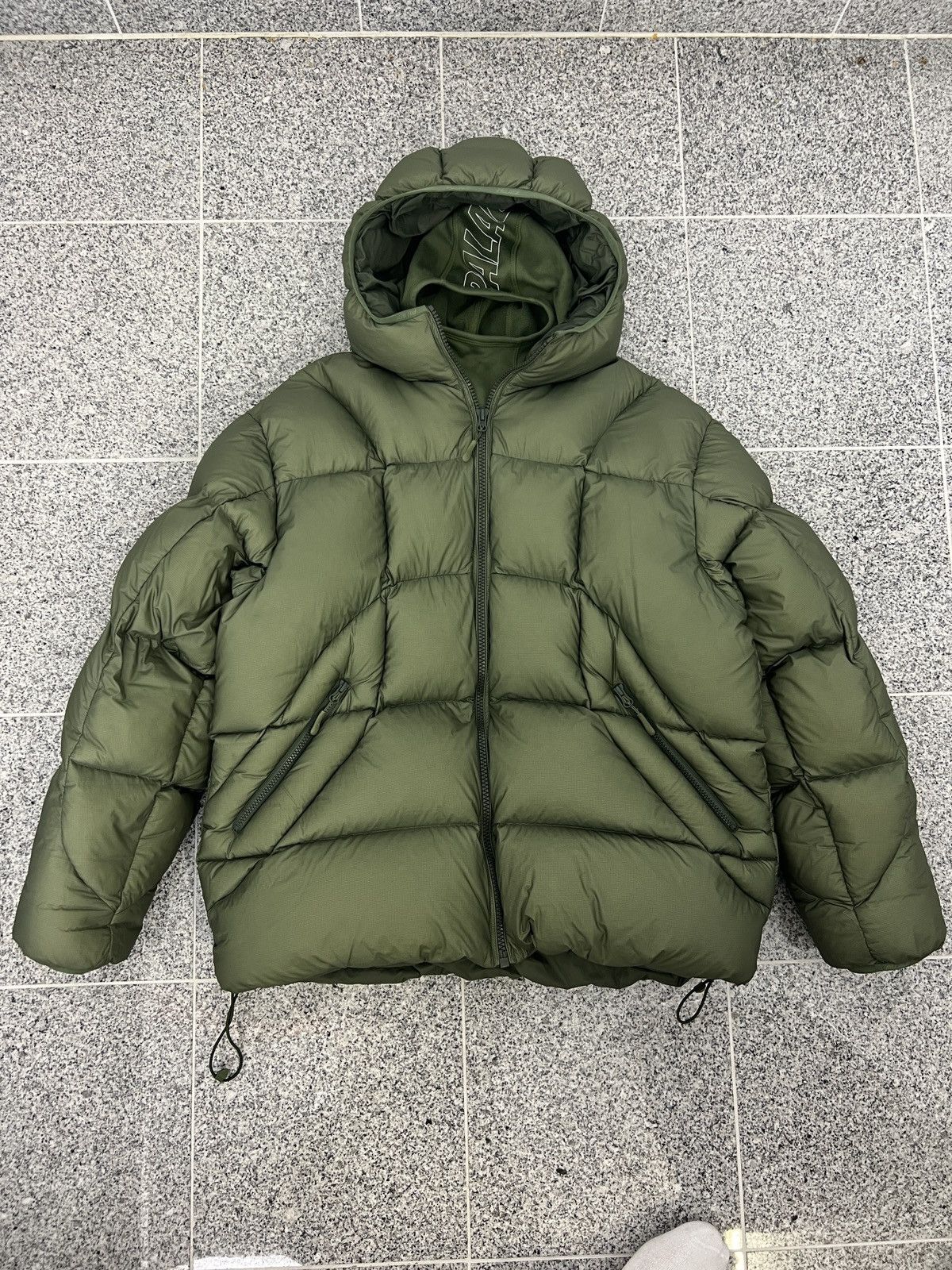 Palace Palace Skateboards Pertex Quantum Balaclava Puffa in Black