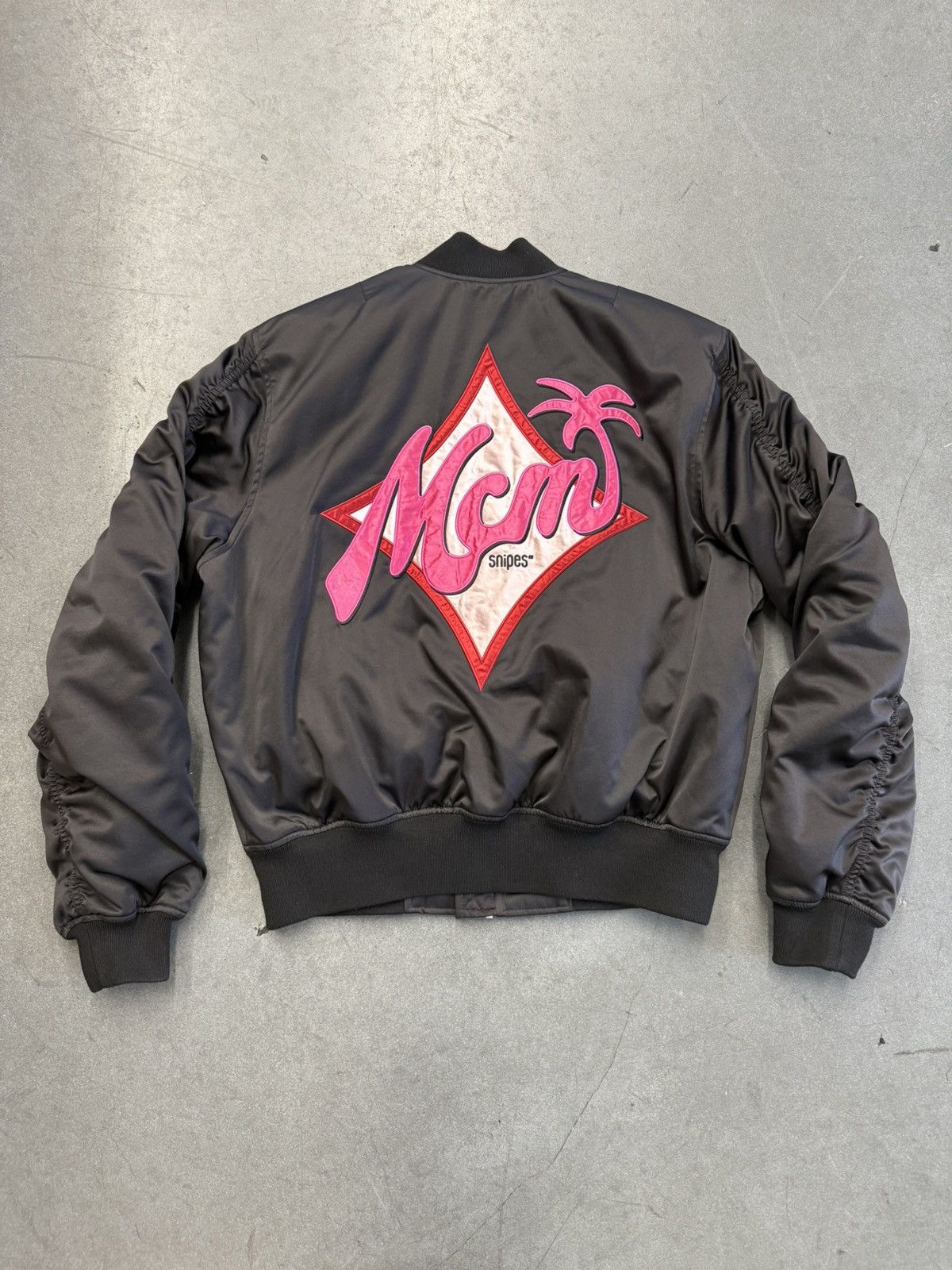 MCM MCM Snipes Miami Palm Bomber Jacket Black Size US L / EU 52-54 / 3 - 1 Thumbnail