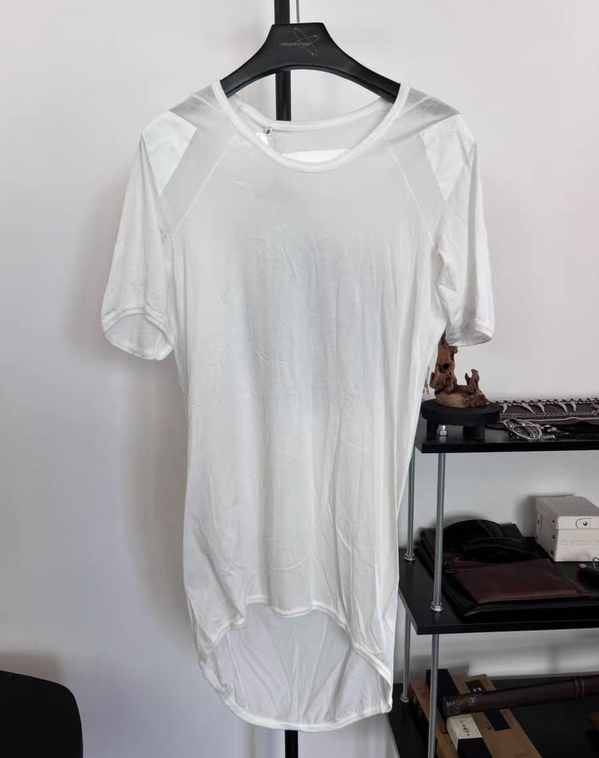 11 By Boris Bidjan Saberi 11ByBBS Screen-Print Cotton T-Shirt Size US XS / EU 42 / 0 - 2 Thumbnail