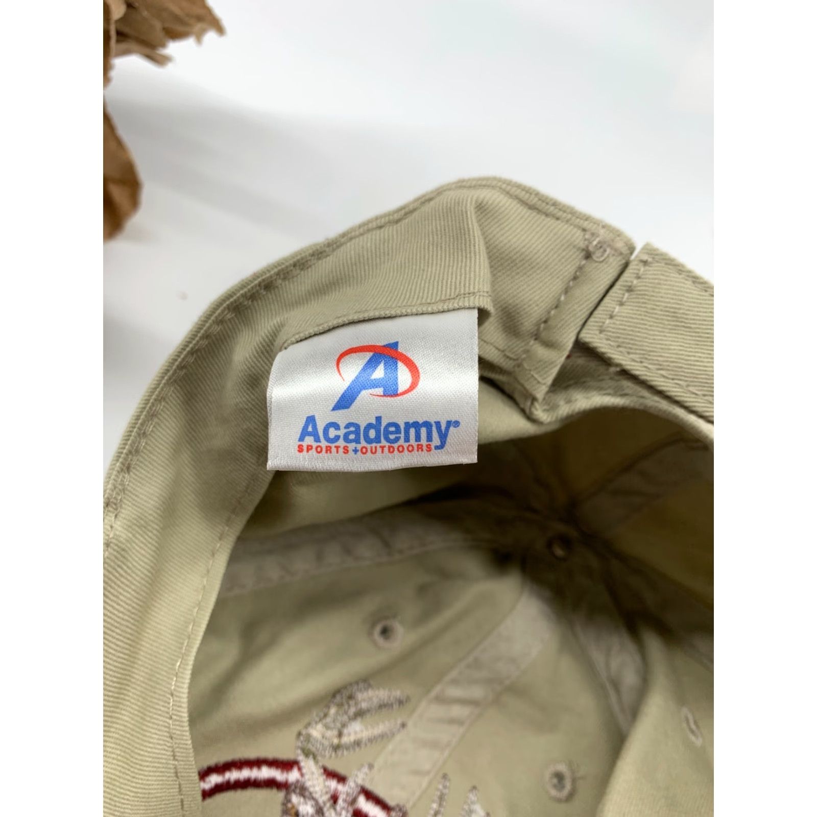 Vintage Academy Men's Gray Buck Deer Adjustable Baseball Hat Size ONE SIZE - 4 Thumbnail