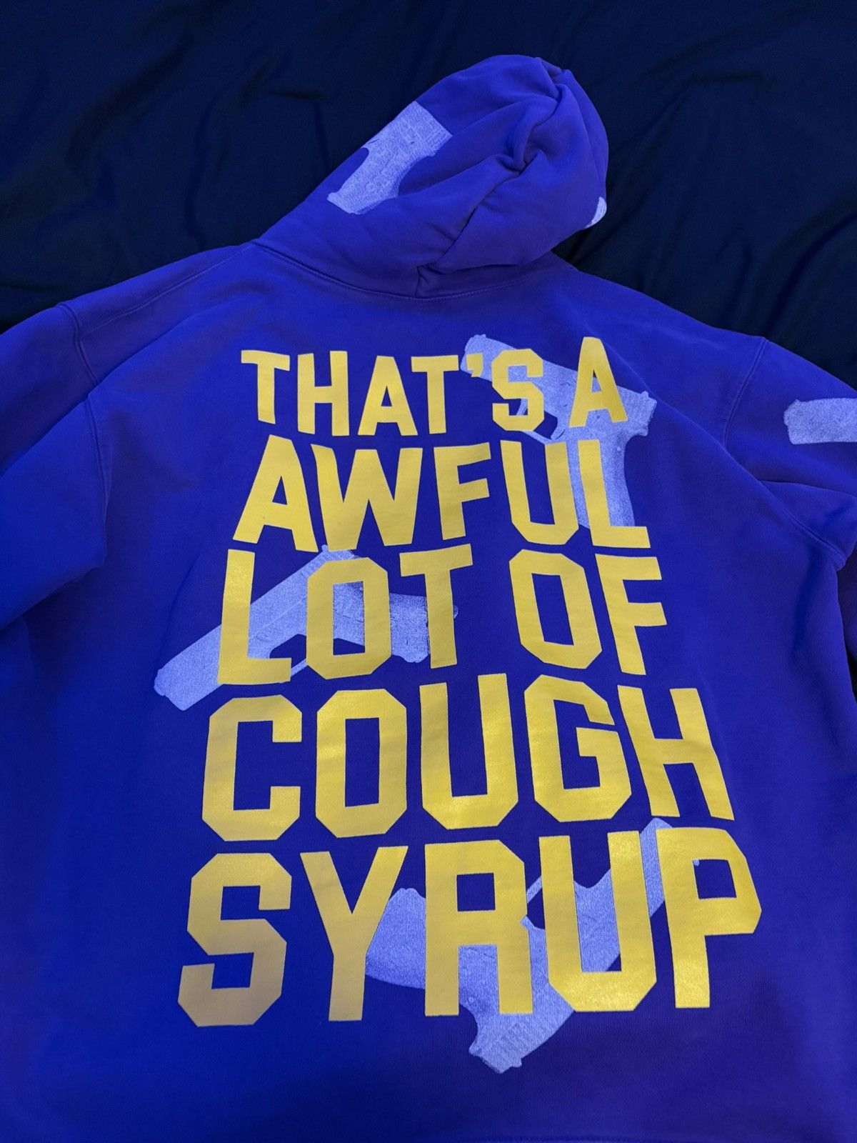 Awful Lot of Cough Syrup Awful lot of cough syrup purple glock hoodie Size US XL / EU 56 / 4 - 2 Thumbnail