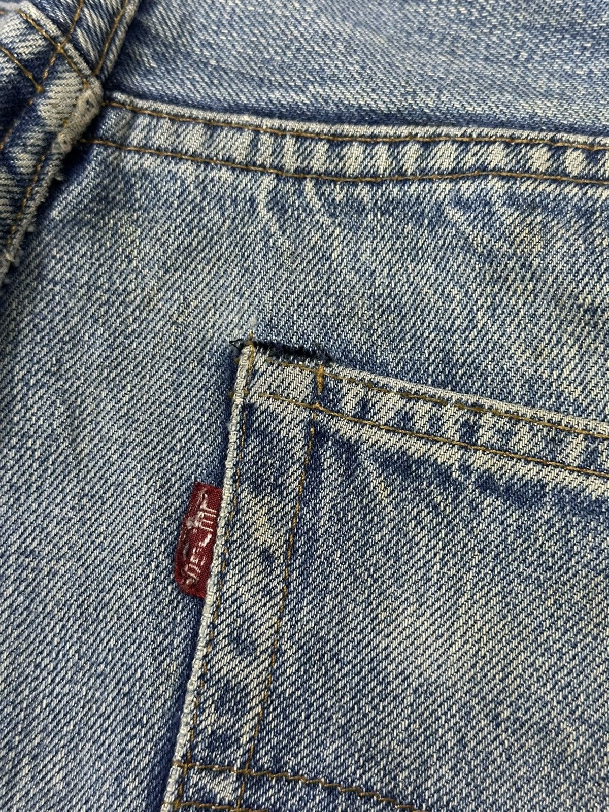 Levi's Distress Vintage Levis Big E 90s . Size US 32 / EU 48 - 18 Thumbnail