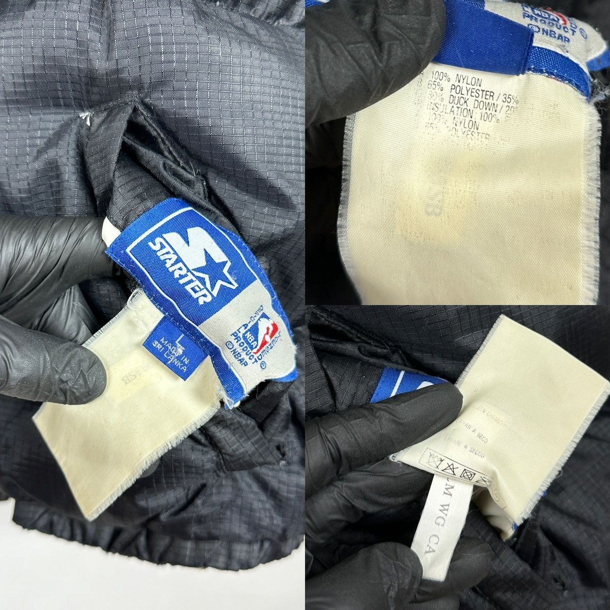 NBA Vintage Chicago Bulls Starter NBA Reversible Puffer Jacket Size US L / EU 52-54 / 3 - 25 Thumbnail