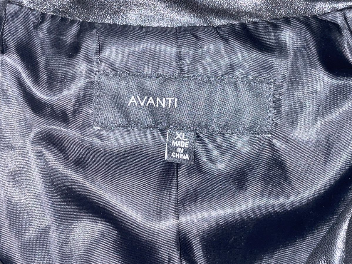 Vintage Avanti leather jacket Size XL / US 12-14 / IT 48-50 - 3 Thumbnail