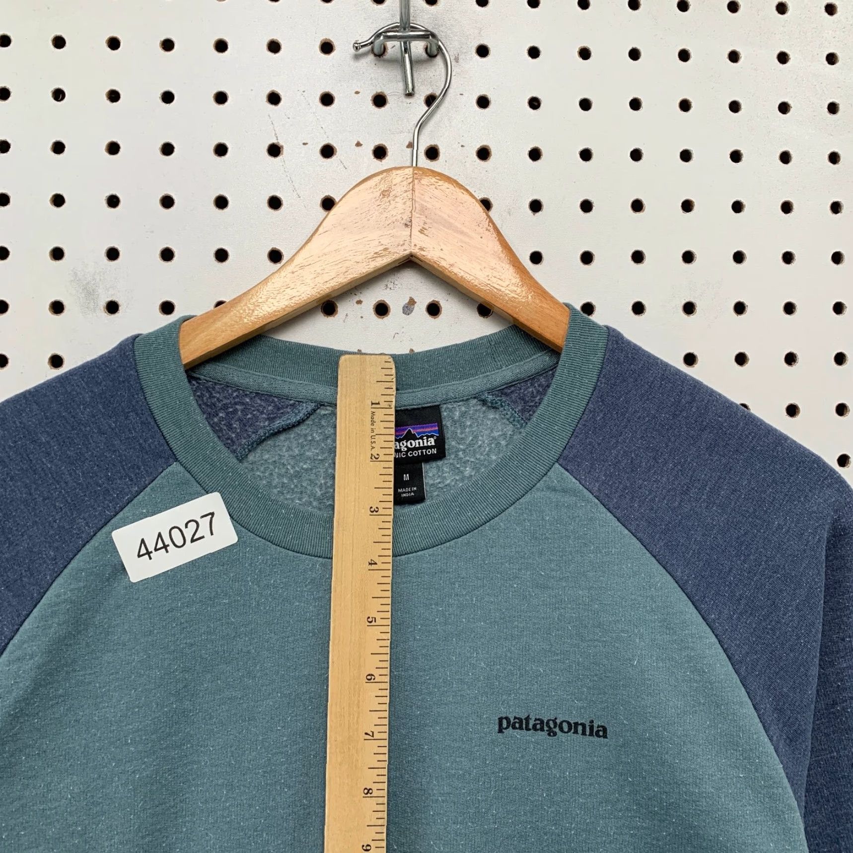 Patagonia Patagonia Sweatshirt Mens M Blue Organic Cotton Crewneck Lightweight Pullover Size US M / EU 48-50 / 2 - 7 Thumbnail