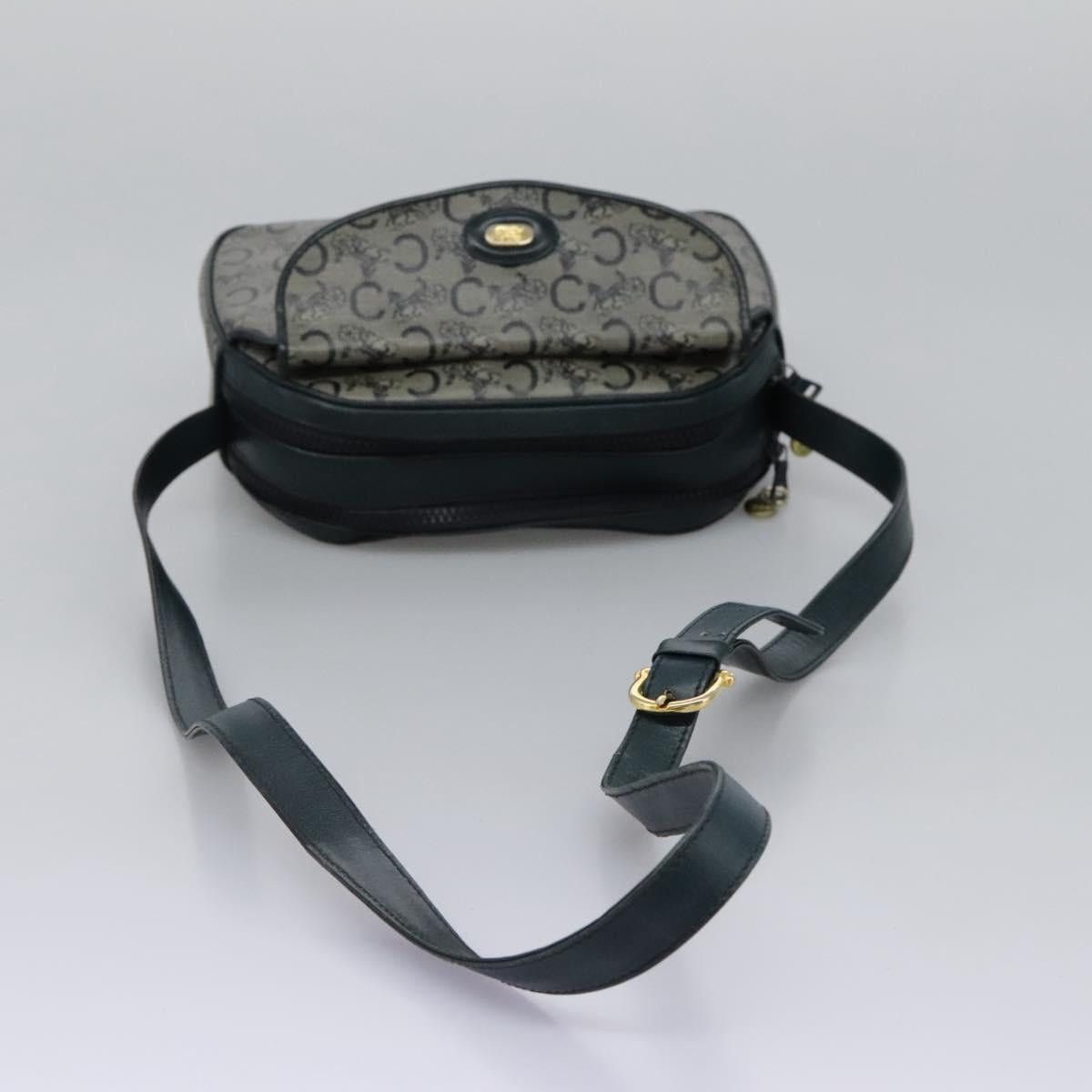 Celine CELINE C Sulky Shoulder Bag Pvc Navy Gold Size ONE SIZE - 7 Thumbnail