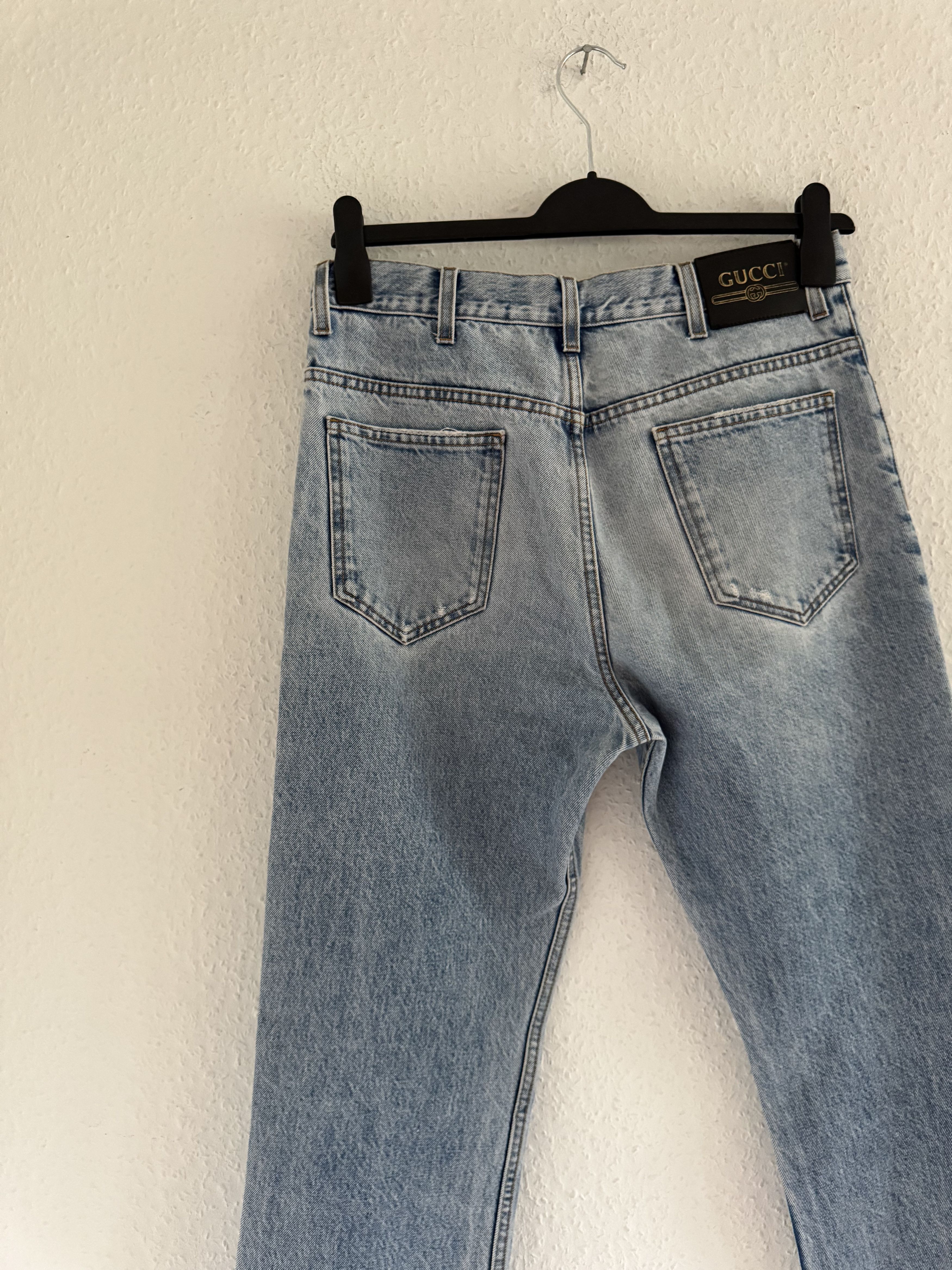 Gucci Denim Pants with Distressed Detailing Size US 33 - 9 Thumbnail