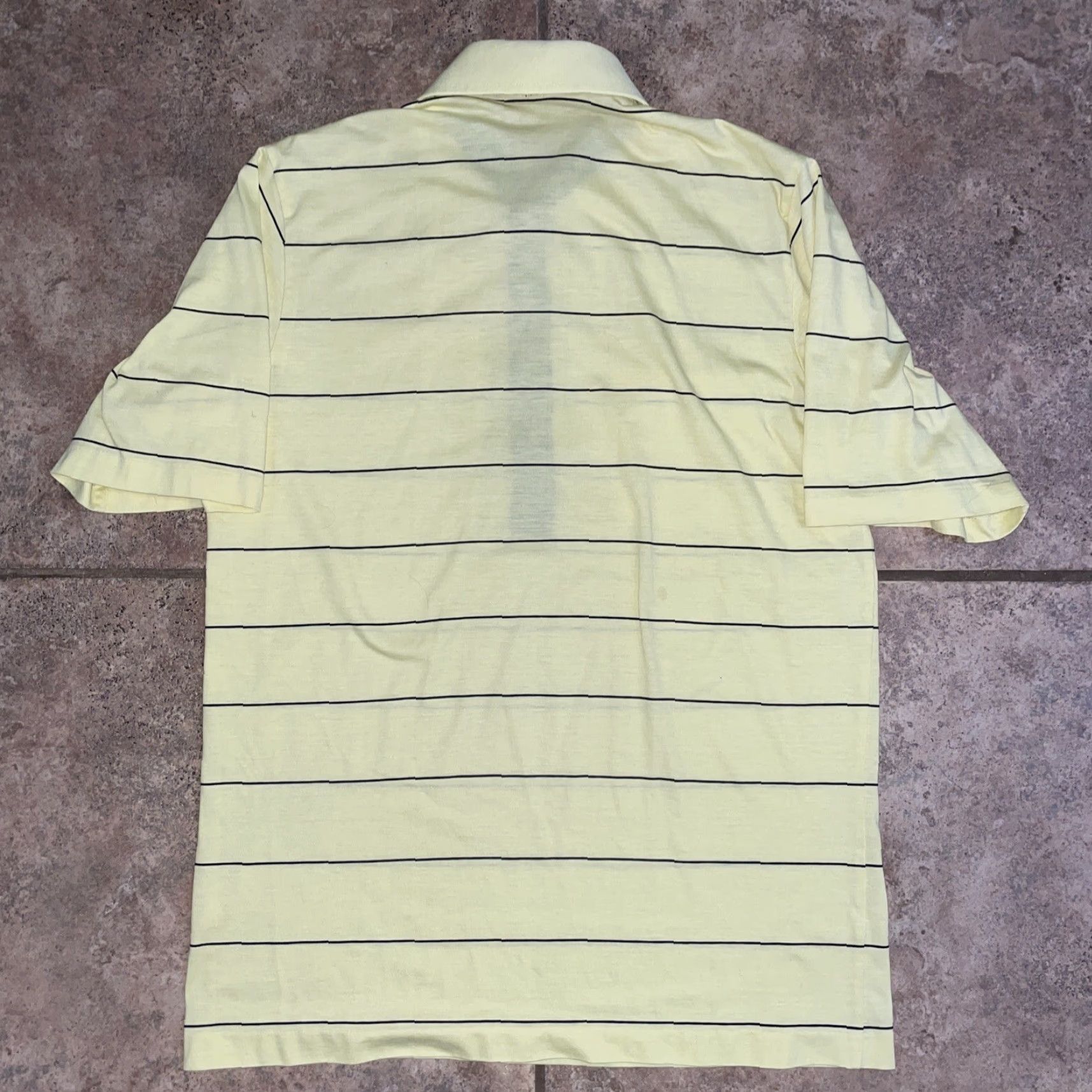 Titleist VINTAGE Titleist Collection polo Shirt Mens M Yellow Striped M Size US M / EU 48-50 / 2 - 4 Thumbnail