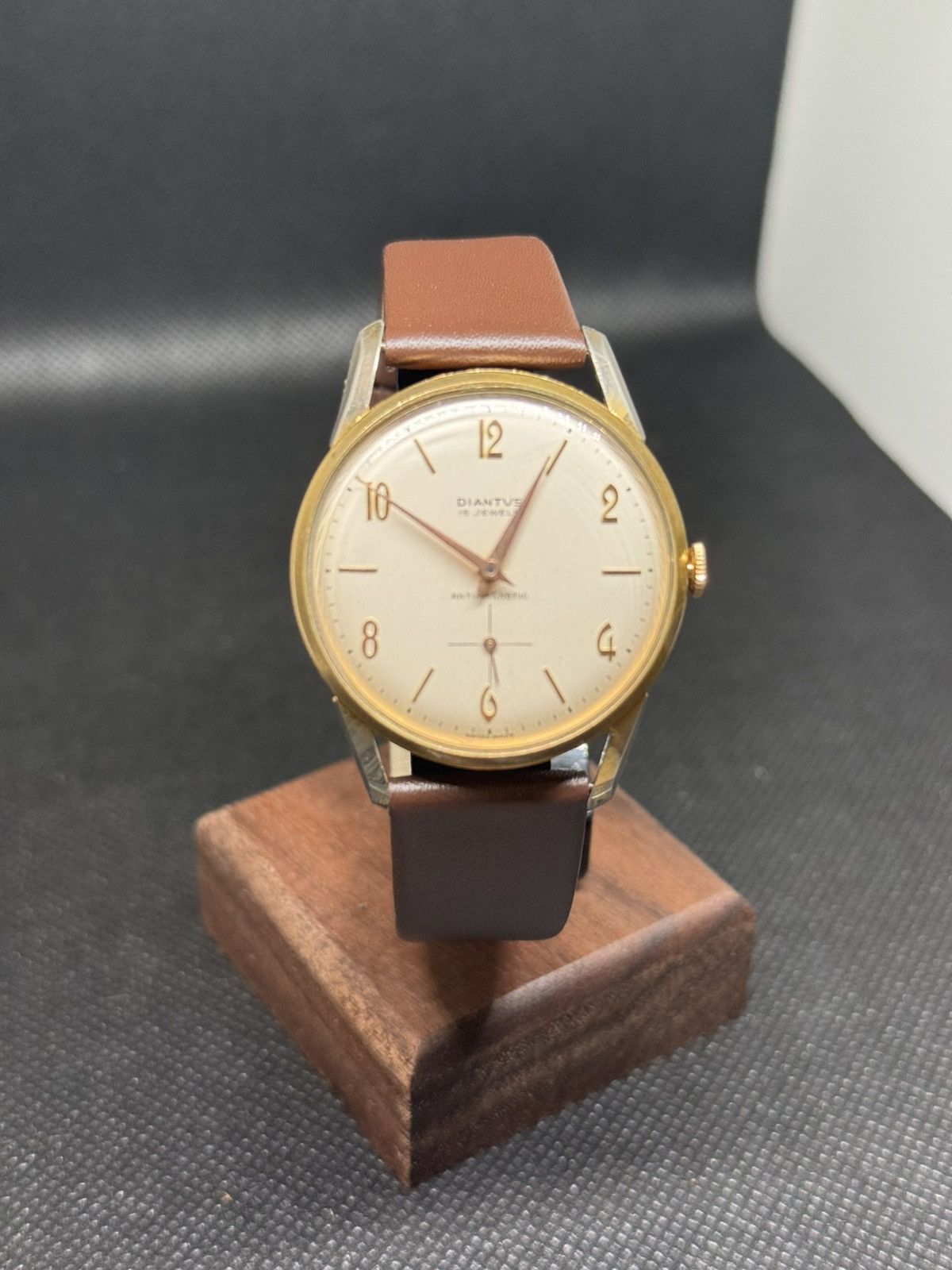 Vintage Men's Vintage Diantus 15 Jewels watch cal EB 1197 c1950s Size ONE SIZE - 2 Thumbnail