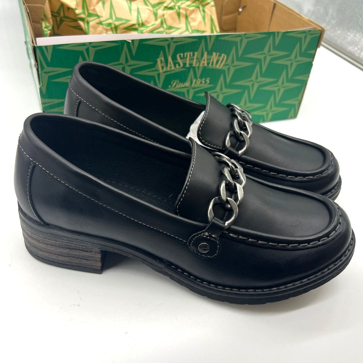 Other Eastland Women's Nora Slip On Loafer Black Size 7 Wide Size US 7 / IT 37 - 1 Thumbnail