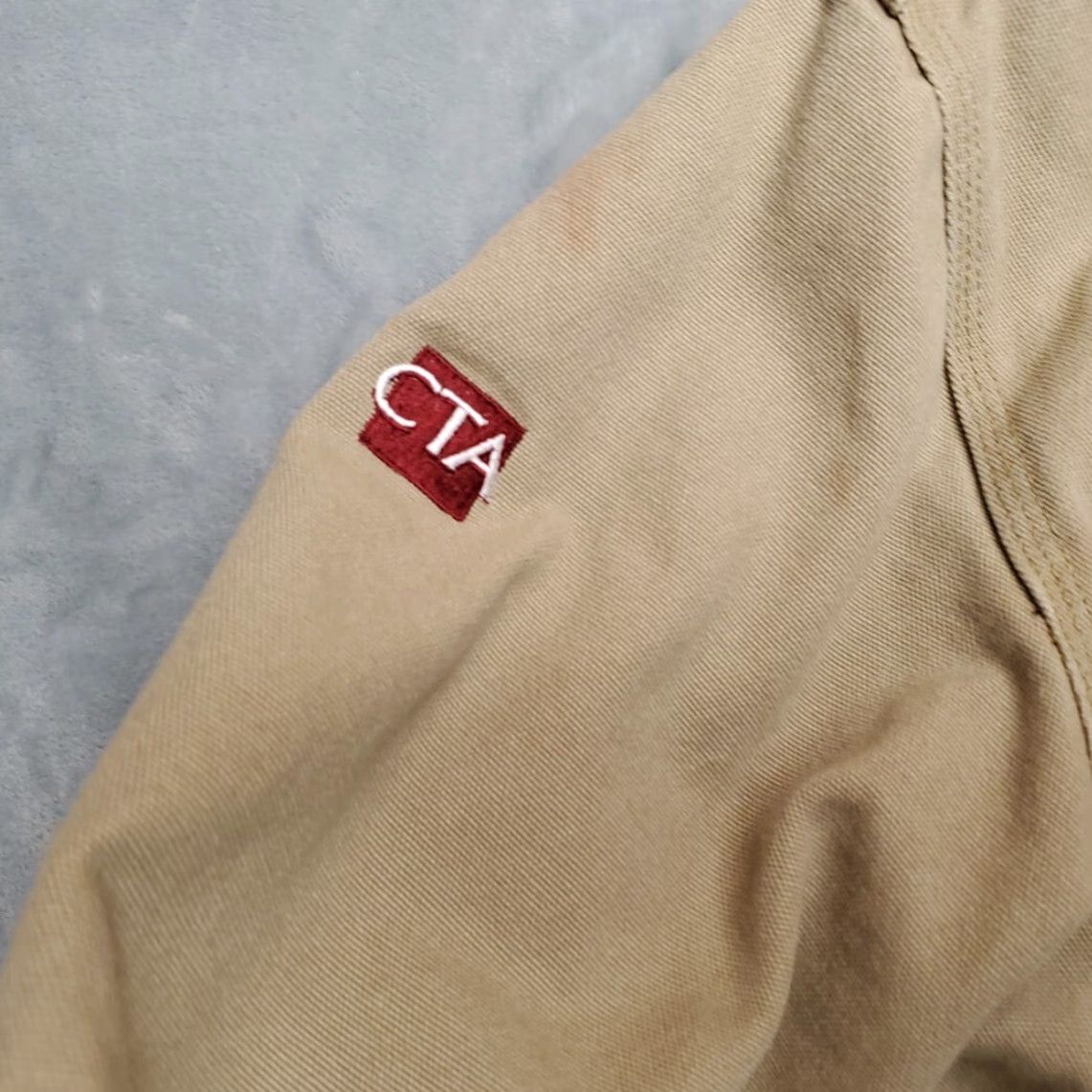 Stormtech VINTAGE Stormtech Jacket Mens XL Brown Trucker 50% Wool Flannel Lined Chore Work Bomber Shirt Size US XL / EU 56 / 4 - 6 Thumbnail