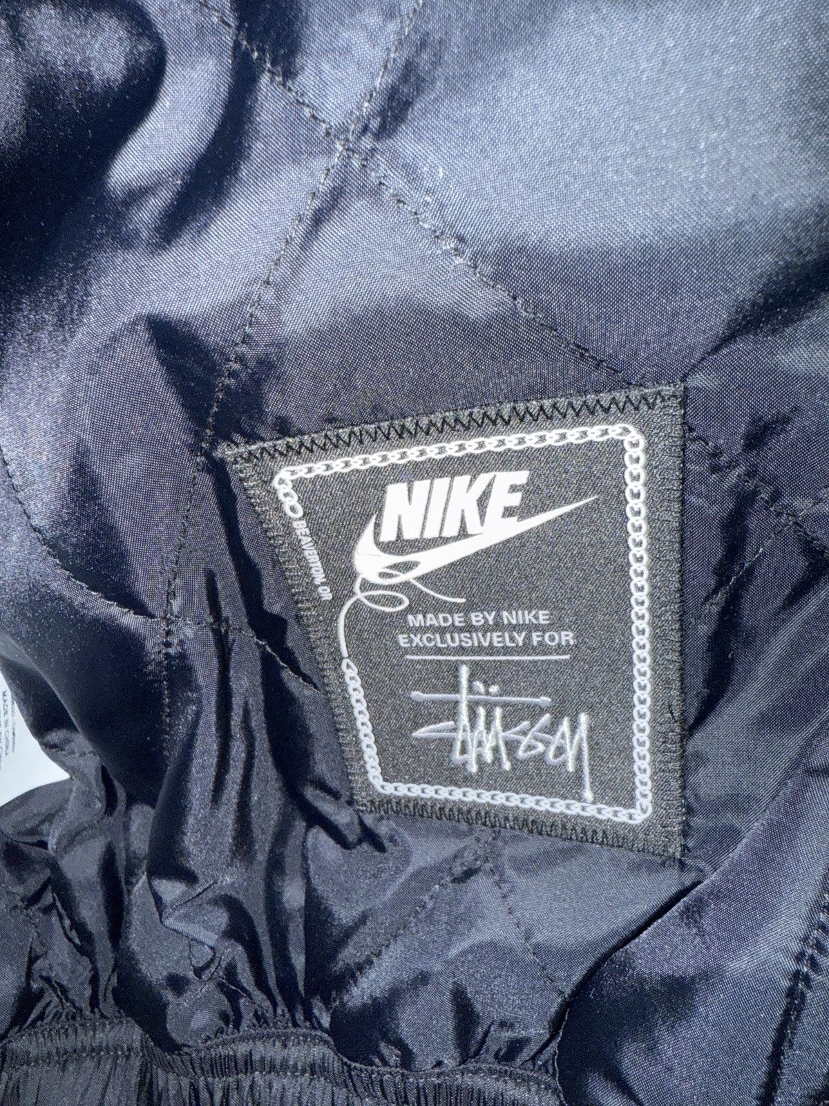 Nike × Stussy Stussy × Nike Stripe Wool Jacket 'Black' Size US S / EU 44-46 / 1 - 5 Thumbnail