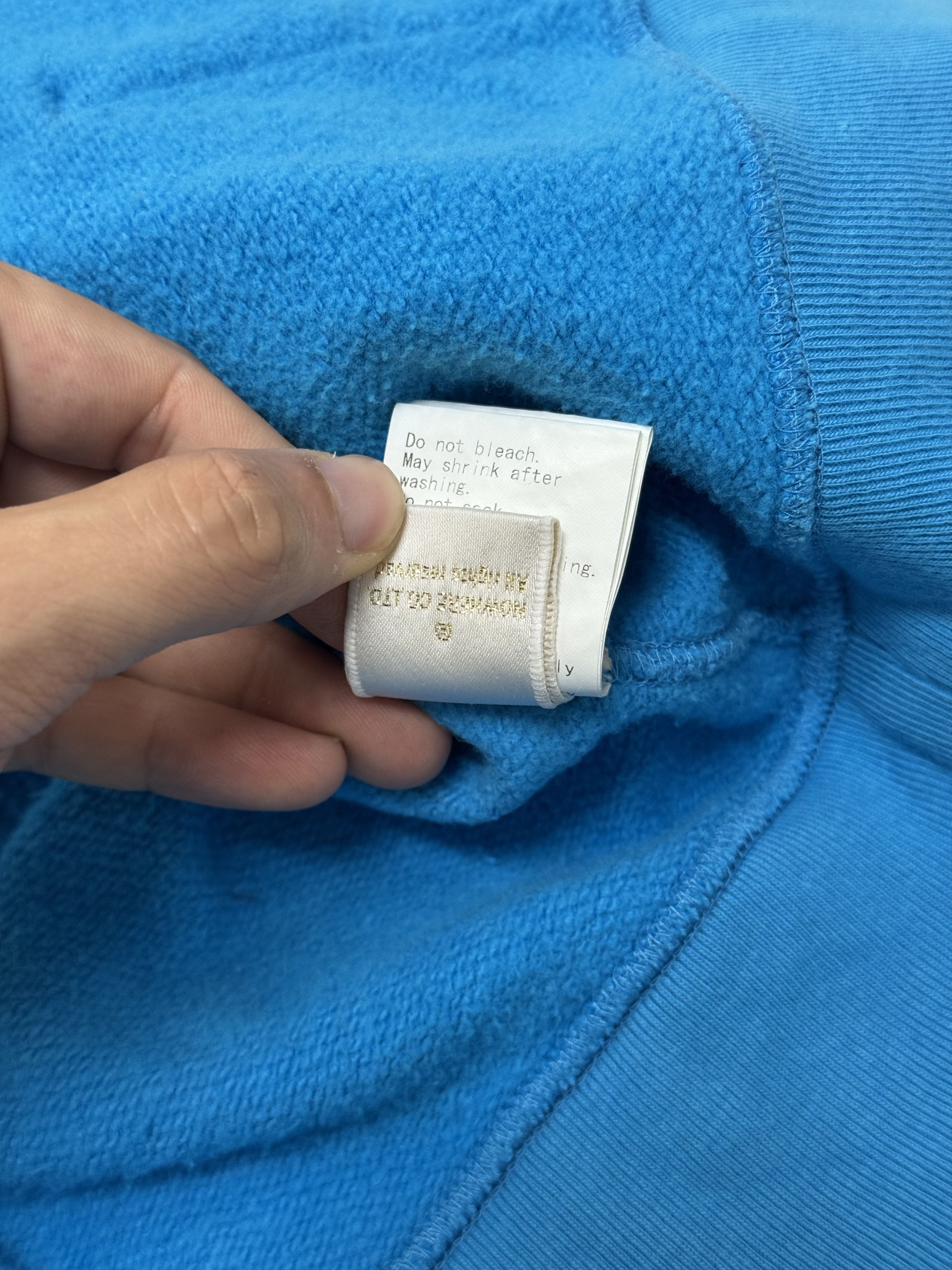 Bape Bape Light Blue Shark Full Zip Hoodie Mens Extra-Large Size US XL / EU 56 / 4 - 12 Thumbnail