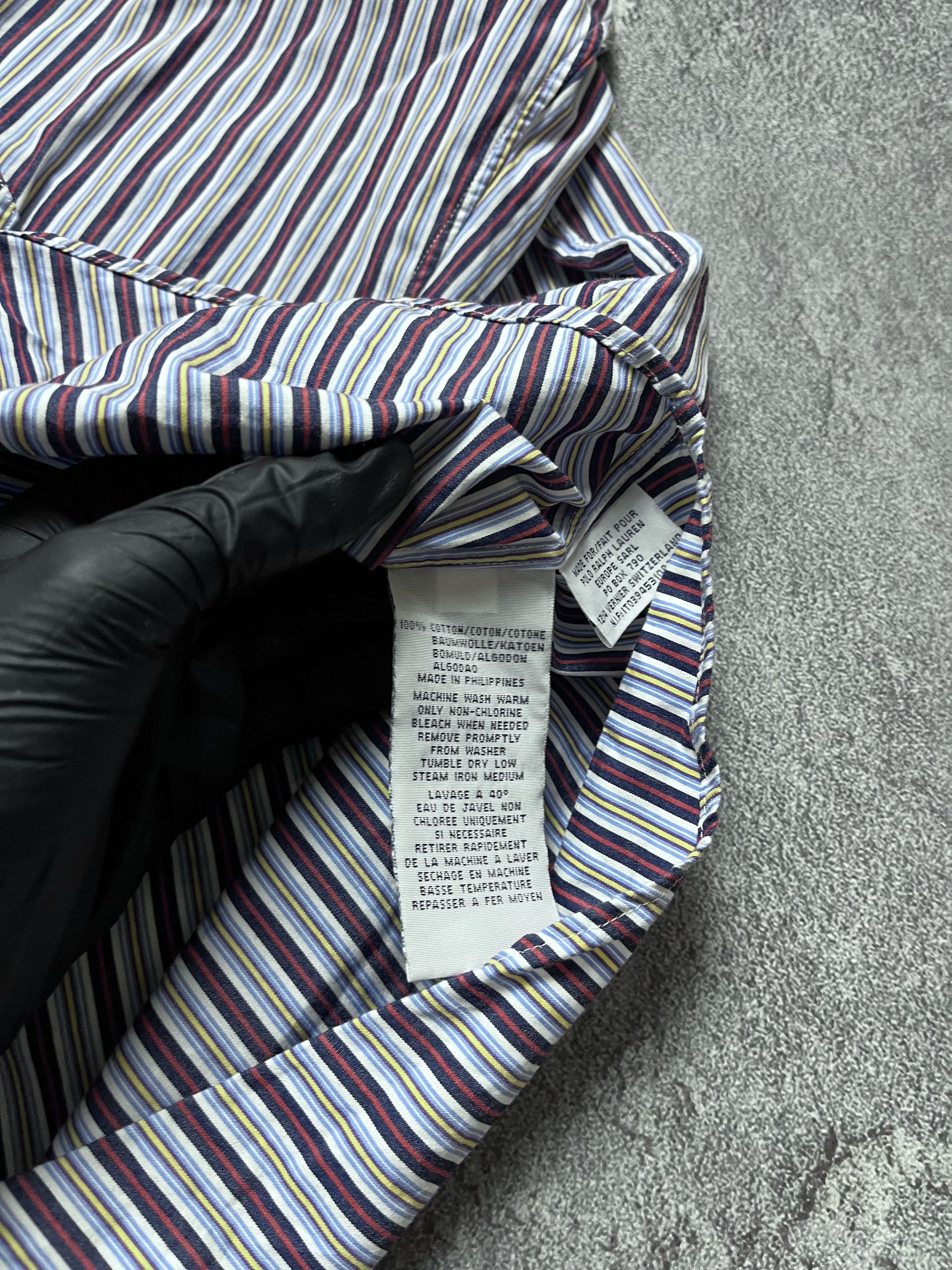 Polo Ralph Lauren 90x Vintage Button Up Polo Ralph Lauren Big Pony Striped XL Size US XL / EU 56 / 4 - 7 Thumbnail