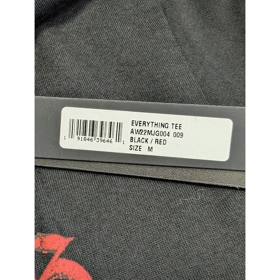 Amiri o1rshd1 Everything T-Shirt in Black / Red Size US M / EU 48-50 / 2 - 20 Thumbnail