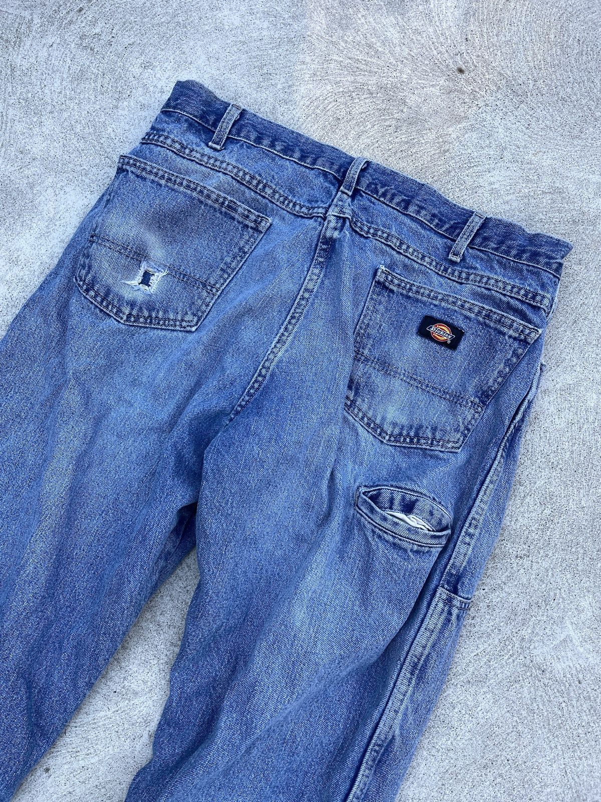 Carhartt × Dickies Vintage Dickies Double Knee Denim Jeans Size US 38 / EU 54 - 4 Thumbnail
