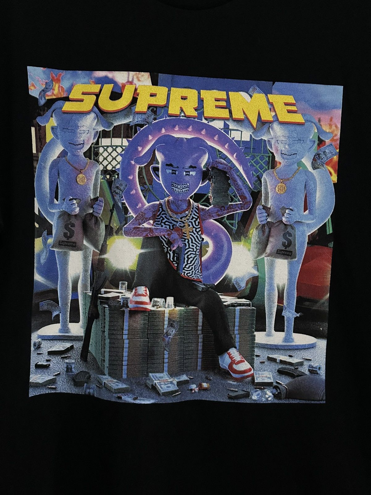 Supreme Supreme Richest Tee Size US M / EU 48-50 / 2 - 2 Thumbnail