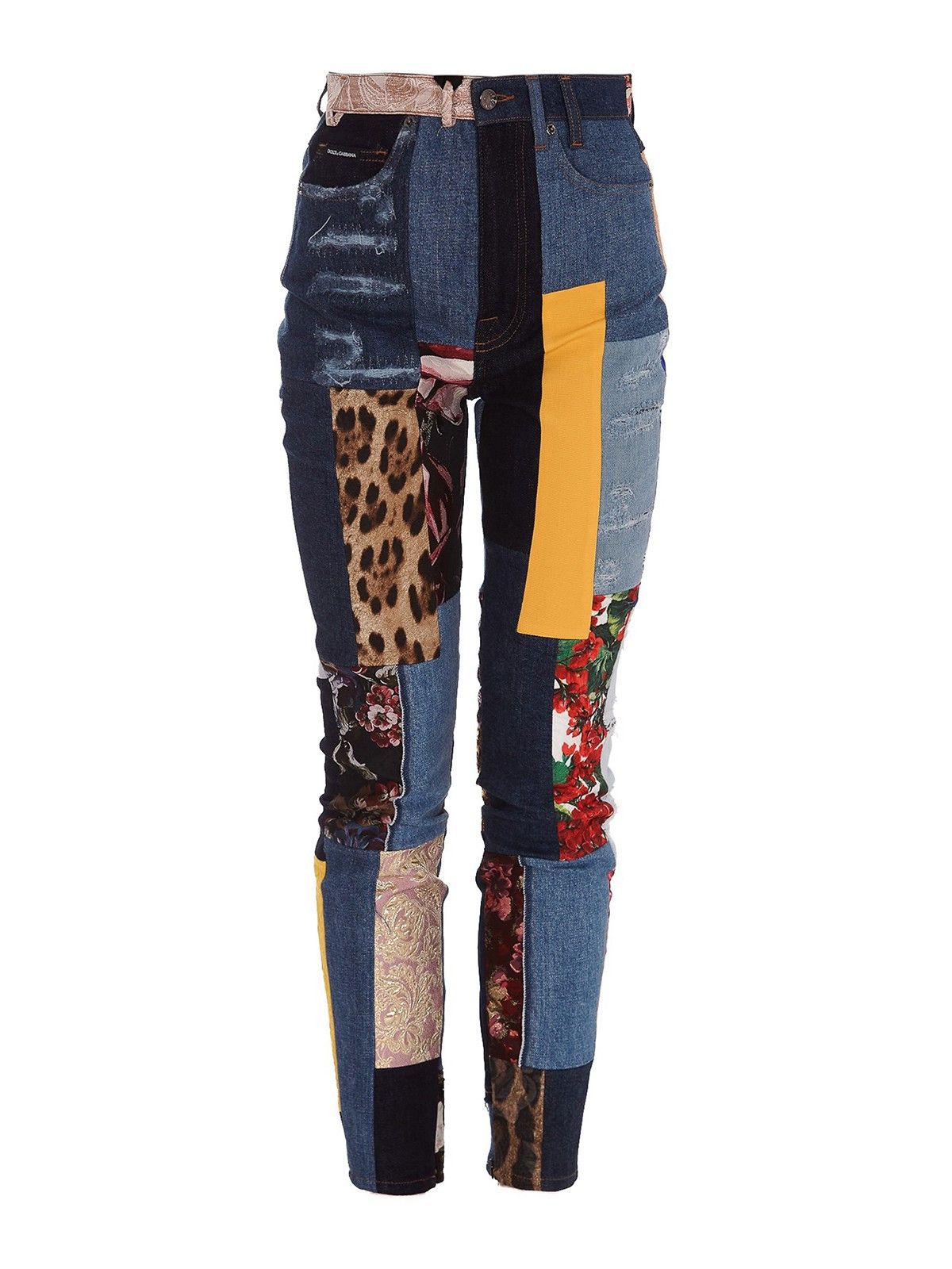 Dolce & Gabbana o1y0825 Denim Pant in Multicolor Size 30" / US 8 / IT 44 - 1 Thumbnail