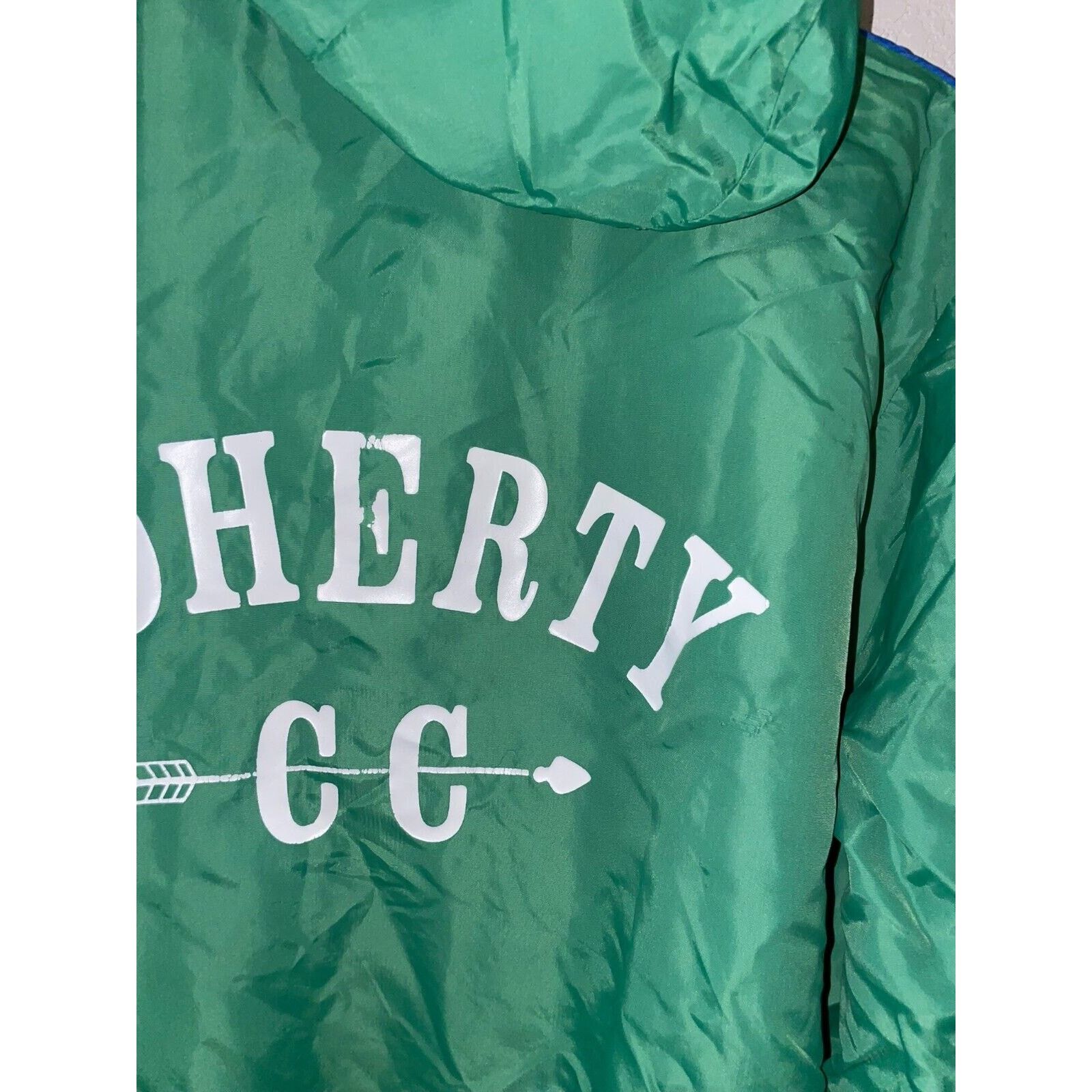 Vintage Vintage Blue Green Windbreaker Doherty Country Club CC VTG L Size US L / EU 52-54 / 3 - 12 Thumbnail