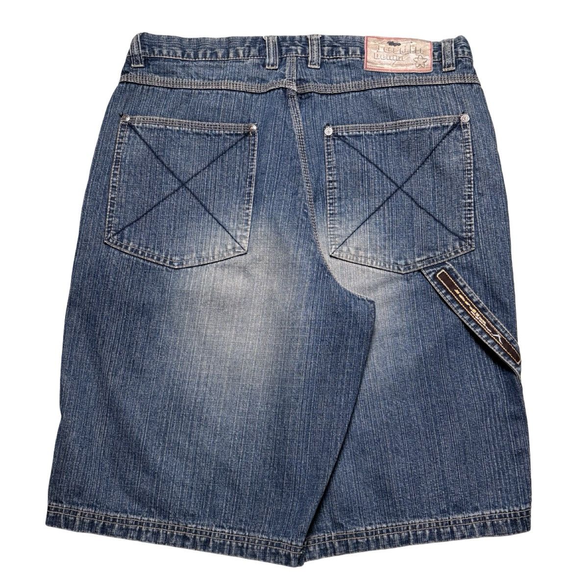 Other Vintage Y2K Jordin Denim Jean Shorts Jorts Carpenter Skater Size US 36 / EU 52 - 1 Thumbnail