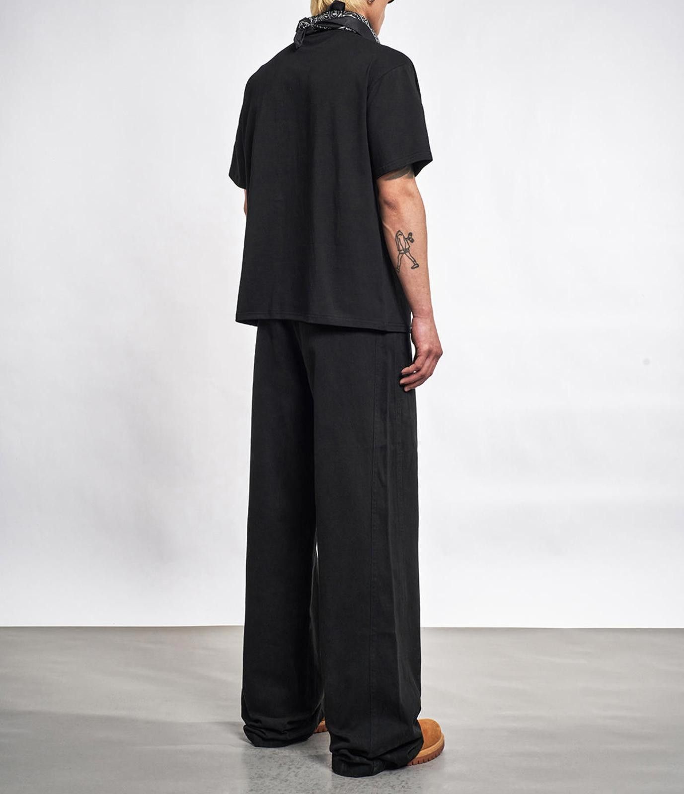 Vintage Black Wide-Leg Pants Size US 32 / EU 48 - 4 Thumbnail