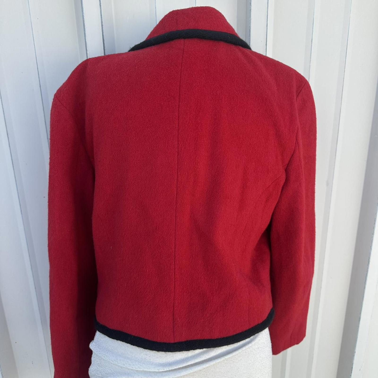 Other Vintage 80s / 90s Military // Retro Liz Claiborne Red Size M / US 6-8 / IT 42-44 - 2 Thumbnail