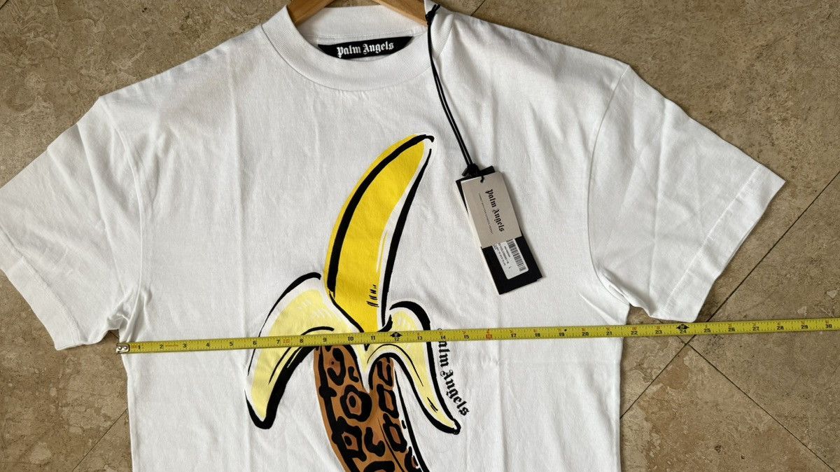 Palm Angels Palm Angels Leopard Banana Printed Classic TShirt Size L Size US L / EU 52-54 / 3 - 8 Thumbnail