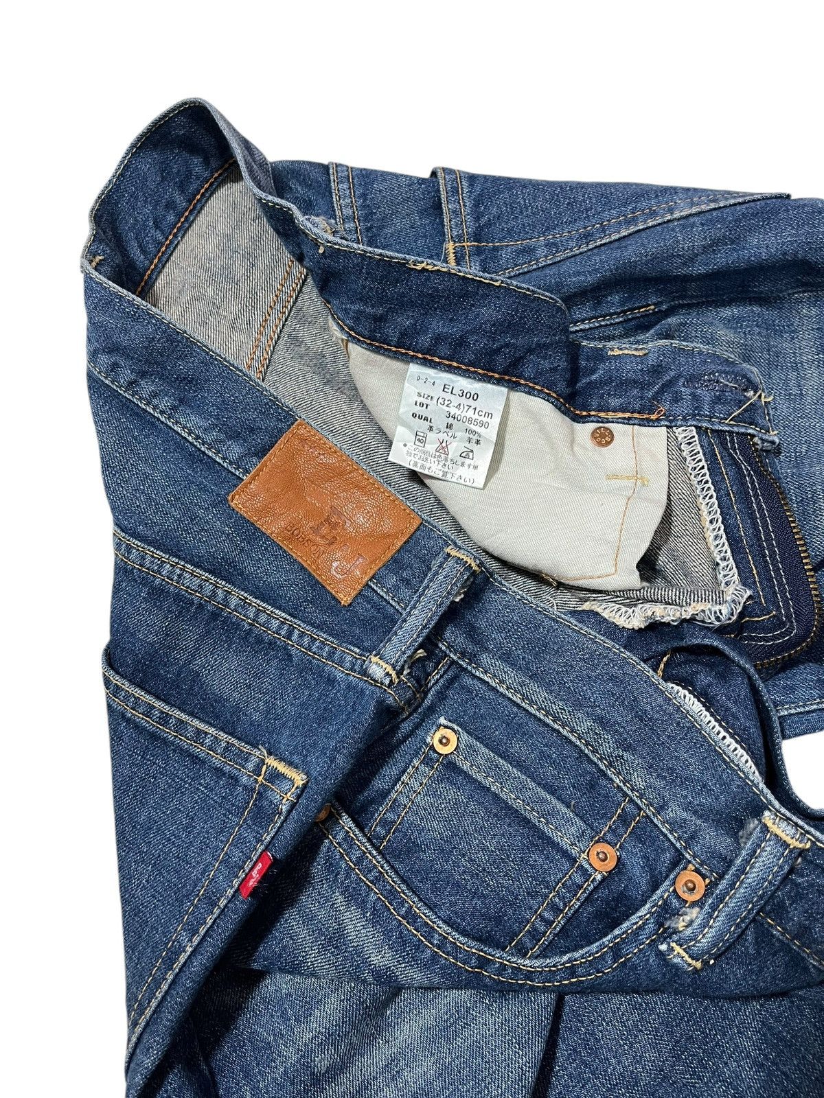 Designer × Japanese Brand × Vintage EJ BOBSON JAPANESE BRAND JEANS Size US 32 / EU 48 - 8 Thumbnail