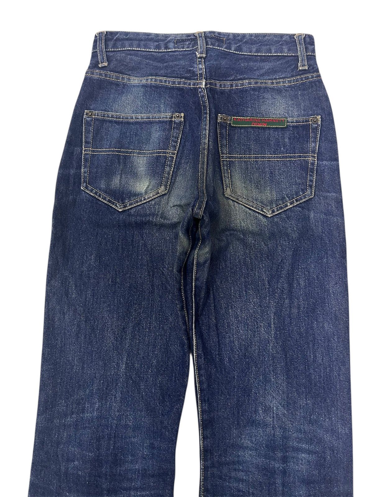 Designer × Katharine Hamnett London KATHARINE HAMNETT LONDON Denim Flare Jeans Slim Fits Size US 26 / EU 42 - 7 Thumbnail