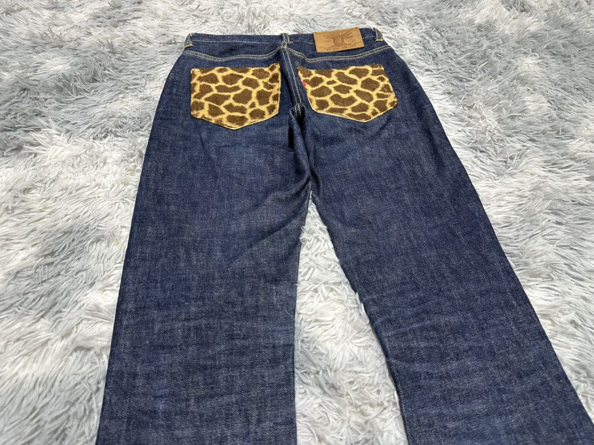 Hysteric Glamour 🔥Harajuku Archived Ozone Community Denim Giraffe Pockets Size US 26 / EU 42 - 2 Thumbnail