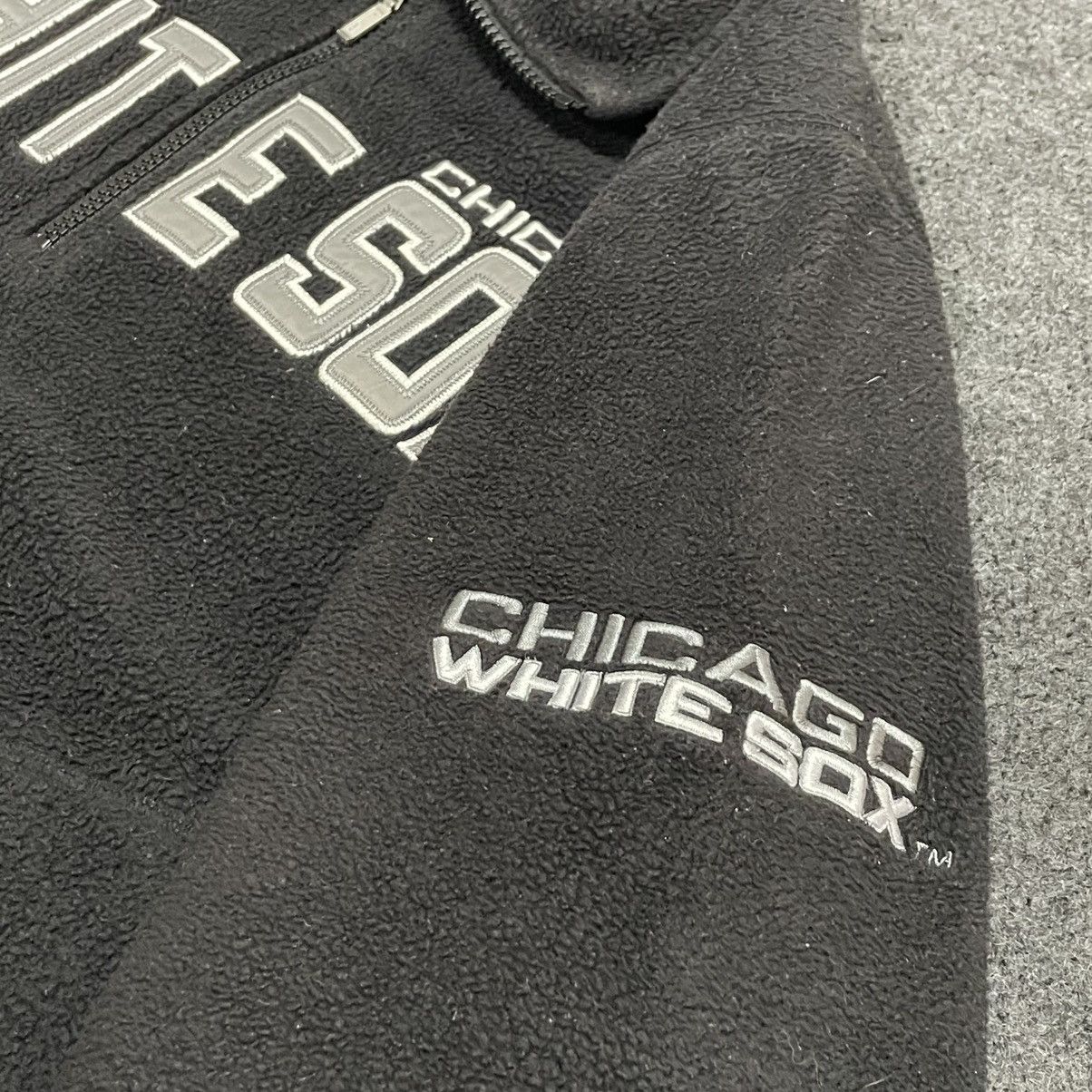 Vintage Vintage Chicago White Sox 1/4 Zip Fleece Pullover Size US XL / EU 56 / 4 - 7 Thumbnail