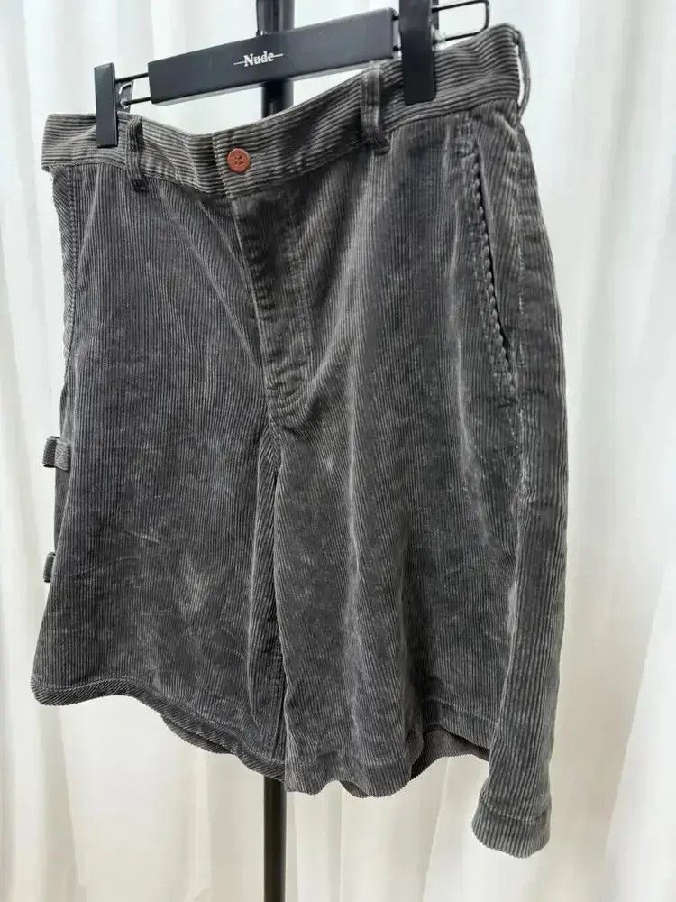 Comme des Garcons Homme Plus Sz S Comme Des Garcons Homme Plus Corduroy Shorts-2507 Size US 32 / EU 48 - 4 Thumbnail