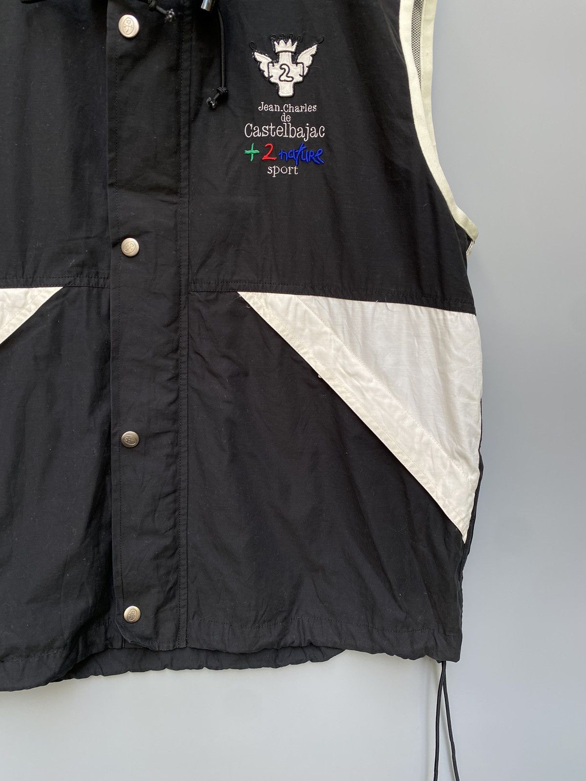 Jean Charles De Castelbajac 90s Castelbajac Sport- The Surf Up- Hooded Vest Size US L / EU 52-54 / 3 - 5 Thumbnail
