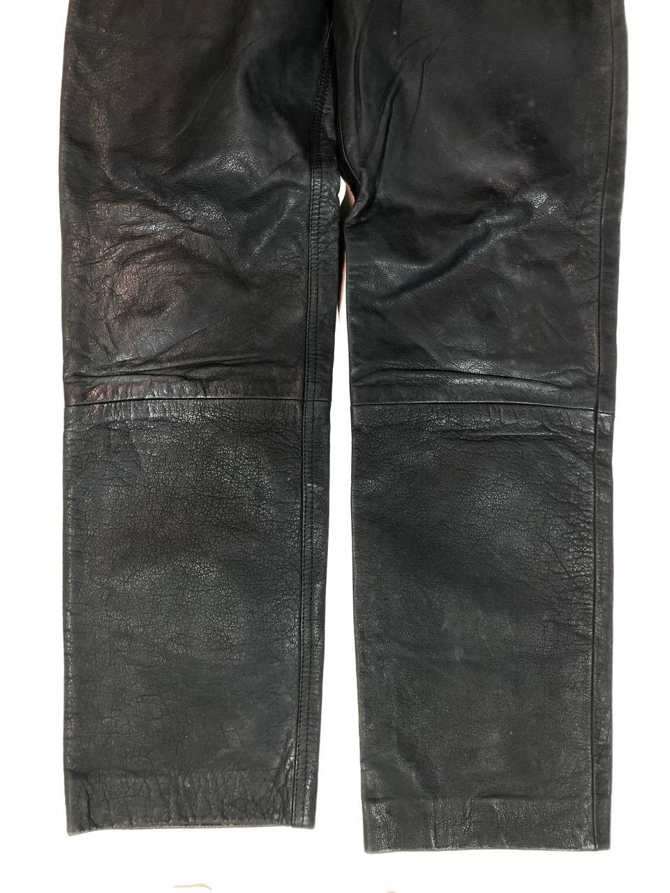 Leather Enjoy Racing Moto Leather Pants Vintage Size US 32 / EU 48 - 3 Thumbnail