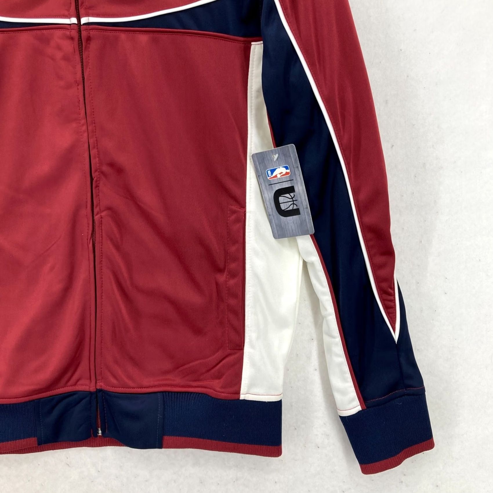 NBA NBA Cavaliers Mens Track Jacket Full Zip Red M Basketball Nike Style? Size US M / EU 48-50 / 2 - 3 Thumbnail
