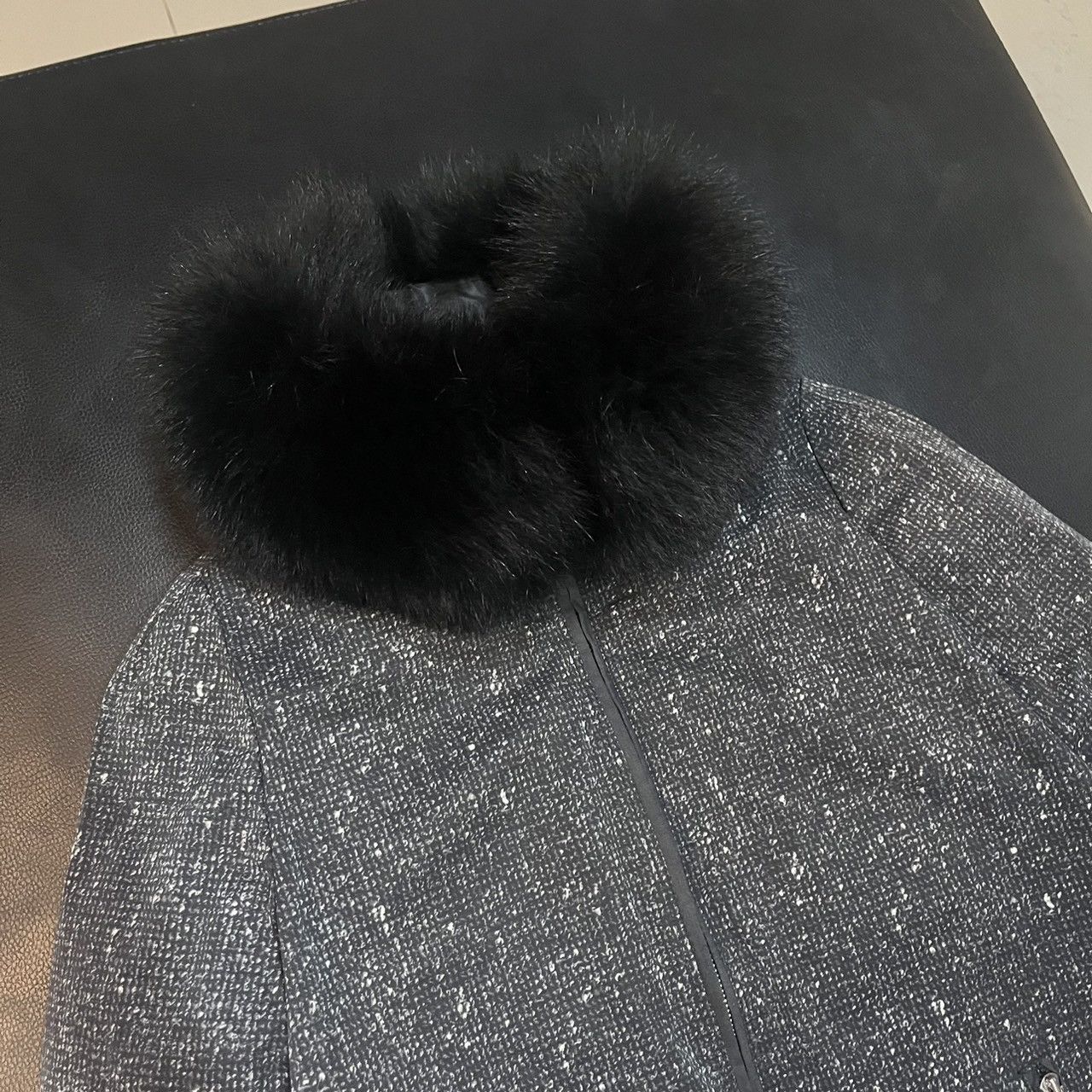 Japanese Brand DES PRES Fur Reversible Coat Jacket Size S / US 4 / IT 40 - 10 Thumbnail