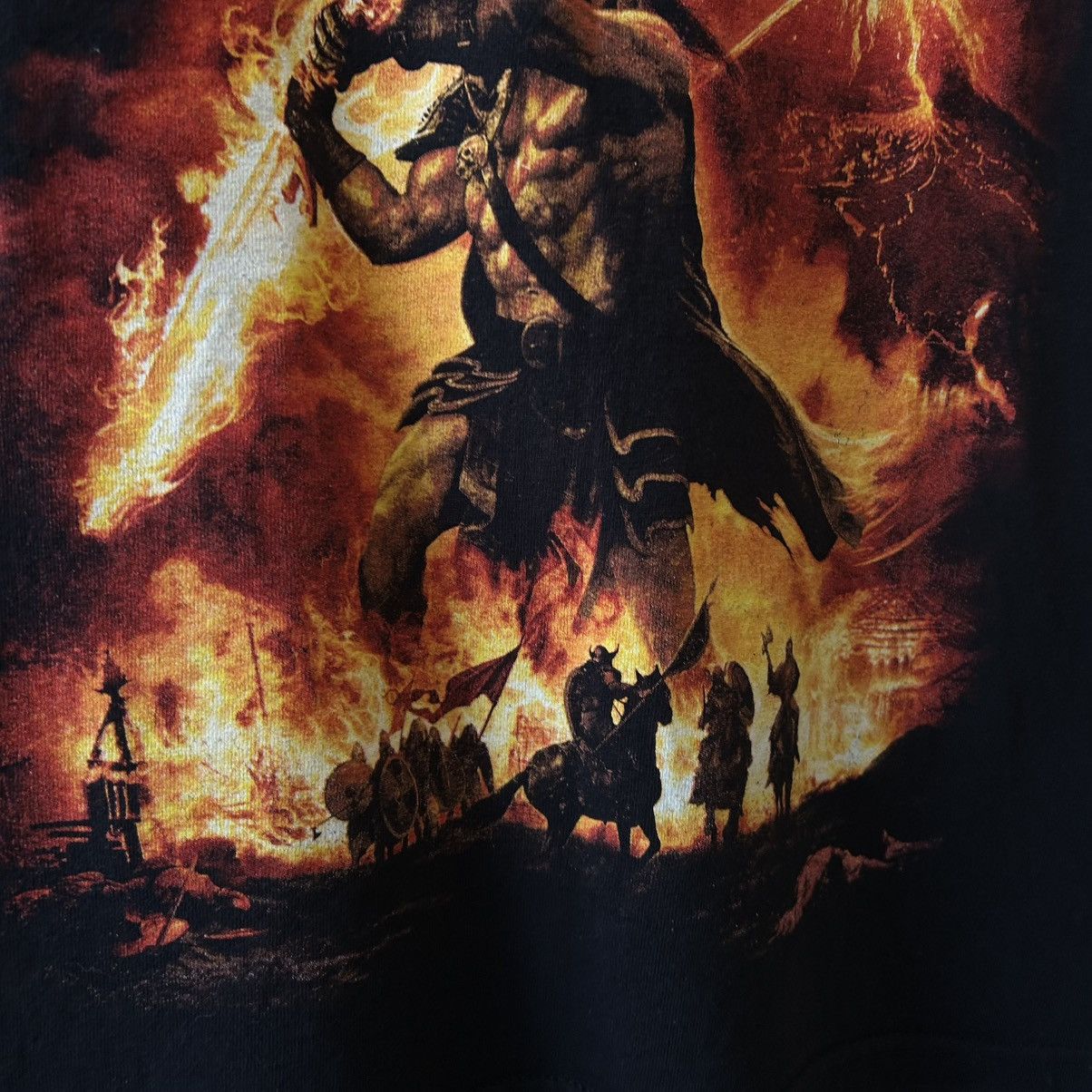 Band Tees Vintage Amon Amarch big Graphic logo 00’s rock band tee Size US S / EU 44-46 / 1 - 4 Thumbnail